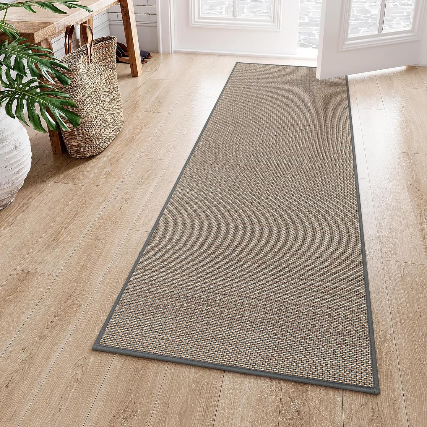 Lahome Farmhouse Kitchen Runners Non Skid Washable 6ft Rug