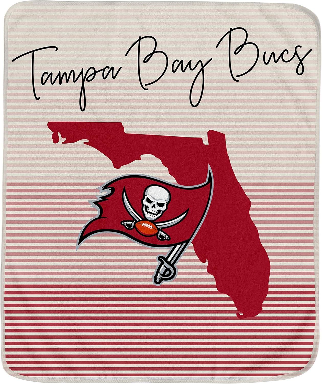 Pegasus Sports NFL State Stripe Blanket for Ultimate Comfort