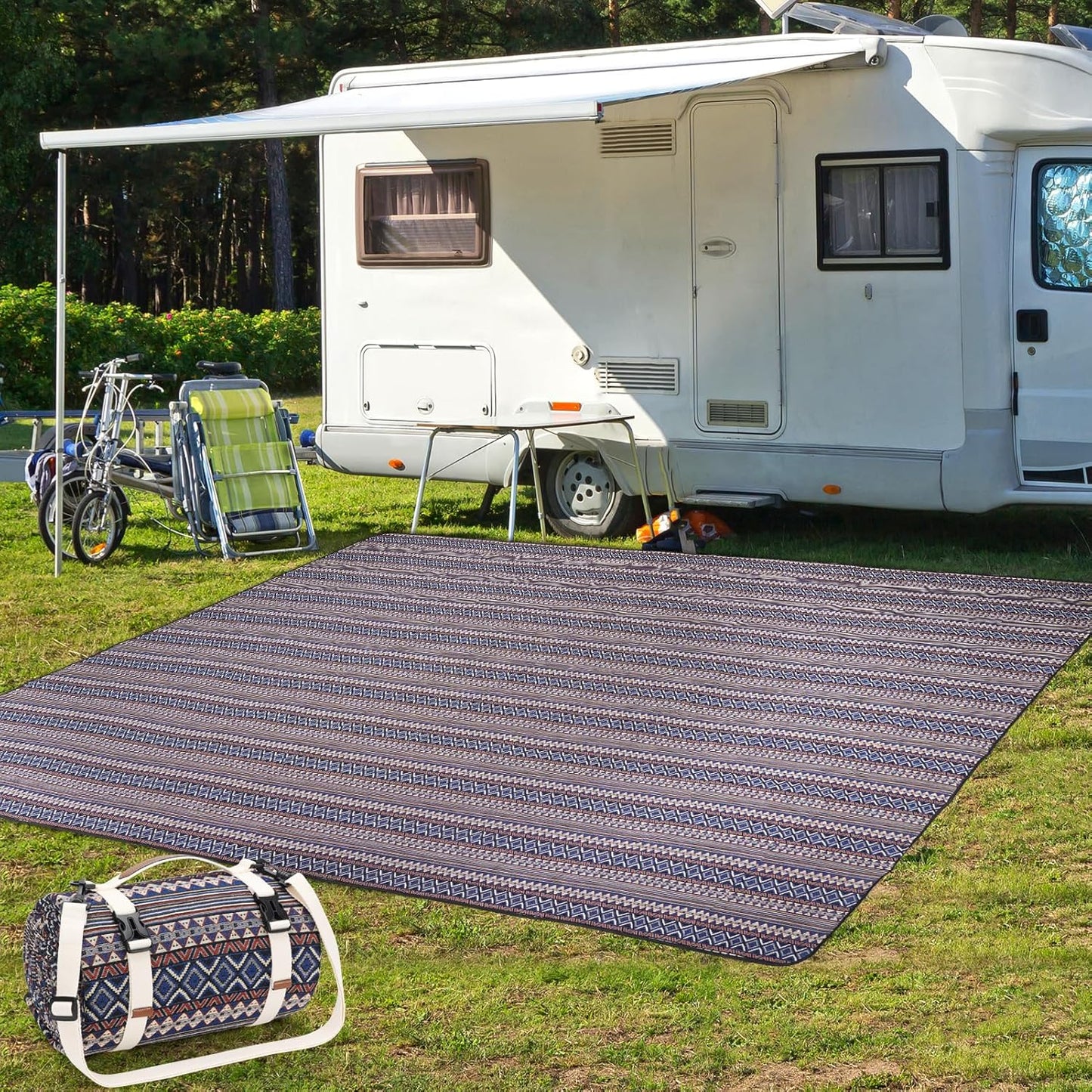 G GOOD GAIN Picnic Blankets Outdoor - Waterproof & Large Size