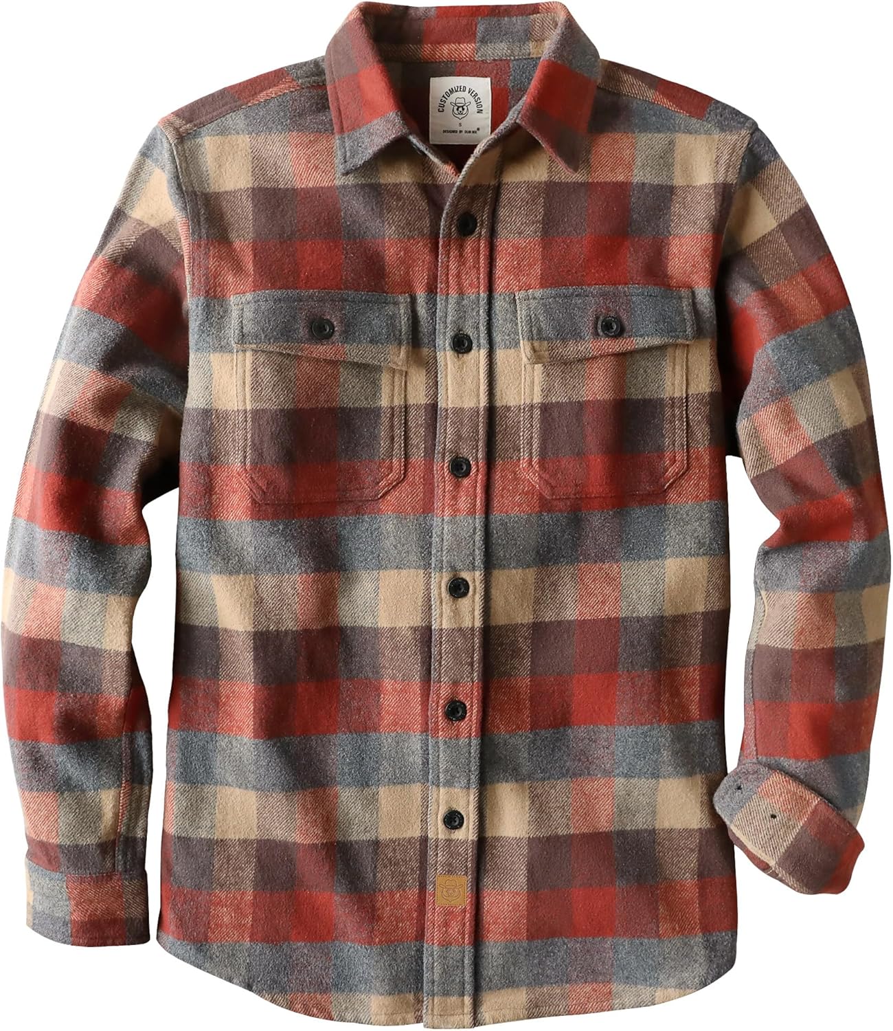 Ultra Heavyweight Flannel Shirt for Men - Cozy Winter Style