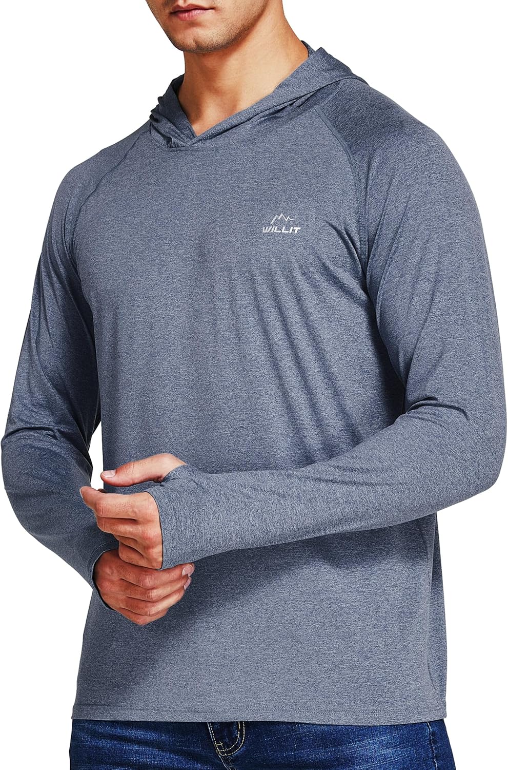 Willit Men's Sun Shirts UPF 50+ Rash Guard for Outdoor Activities
