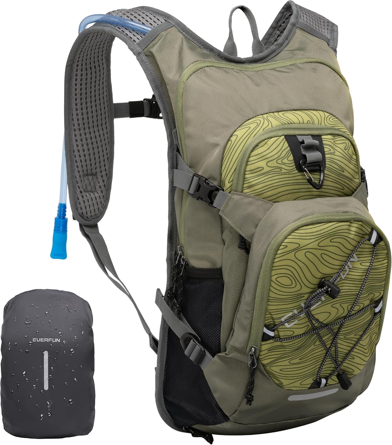 Everfun Hydration Backpack 18L for Hiking, Biking, Running