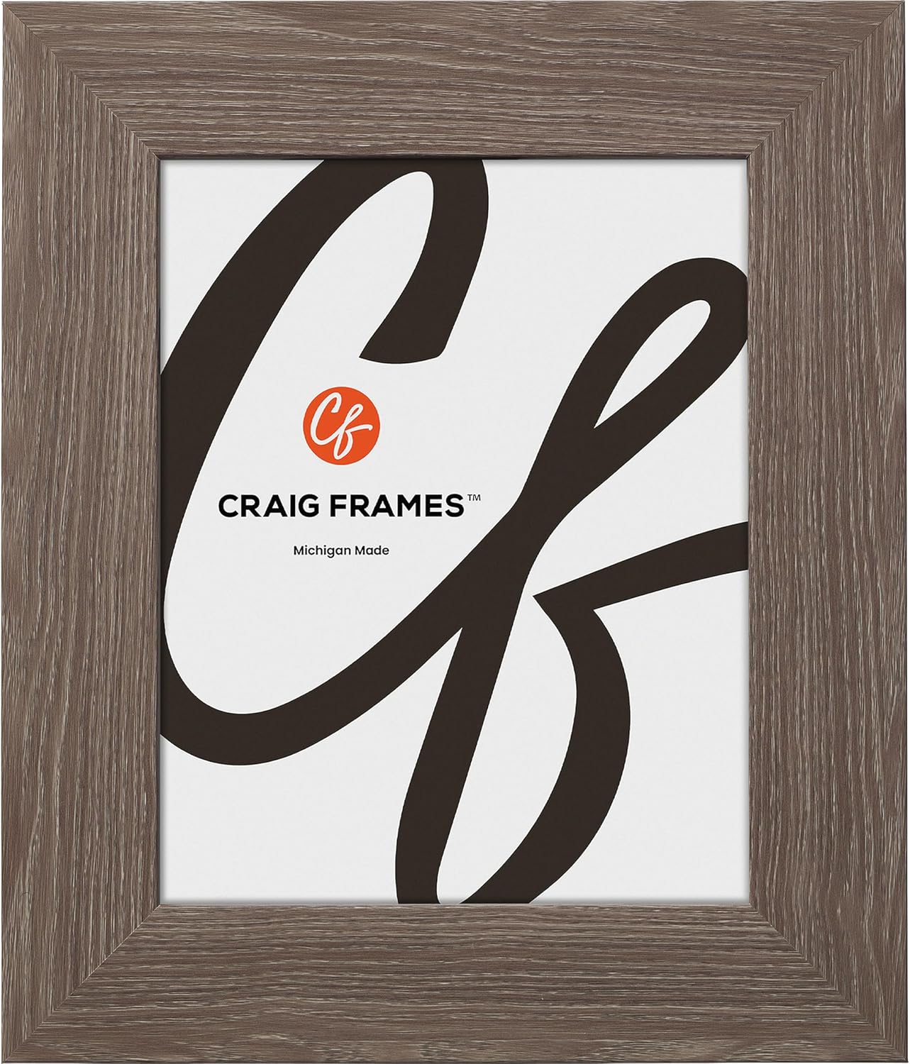Rustic 22x36 Picture Frame with Faux Barnwood Finish