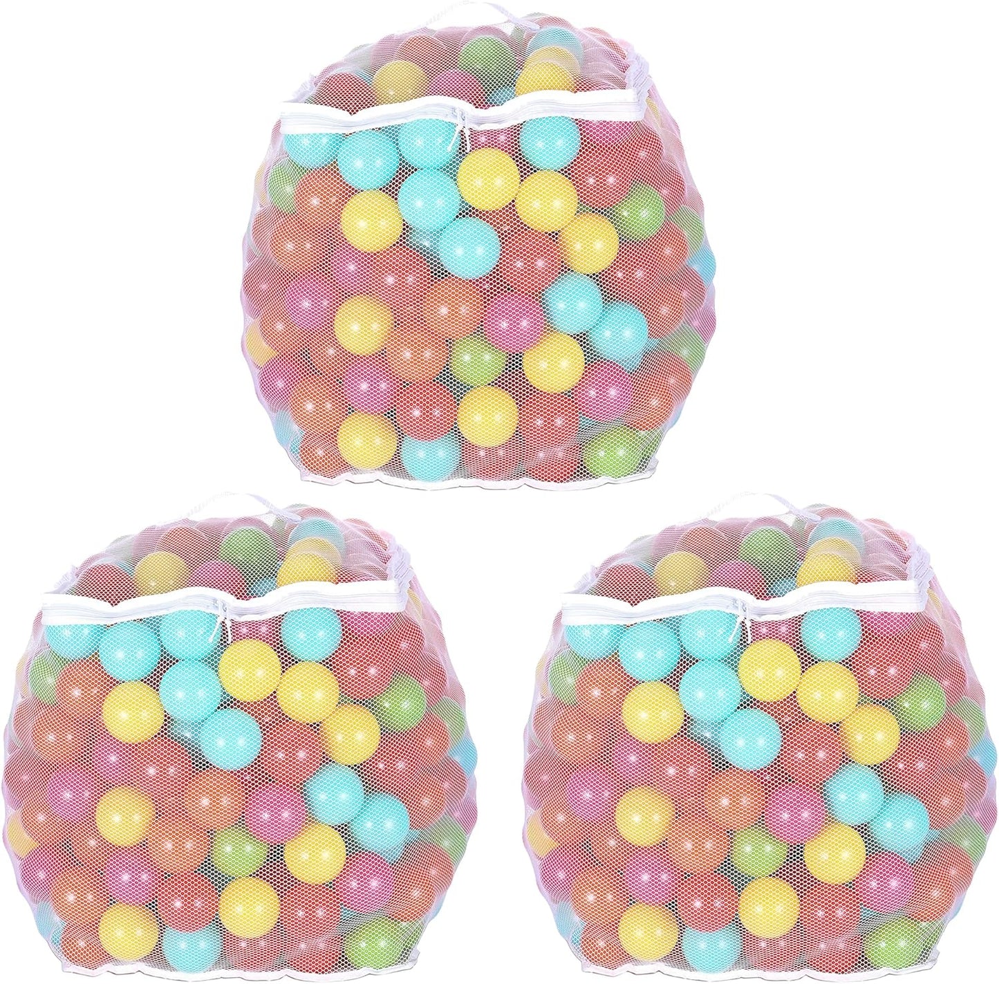 BalanceFrom Play Pit Balls Toy Set for Kids - 1200 Colorful Balls