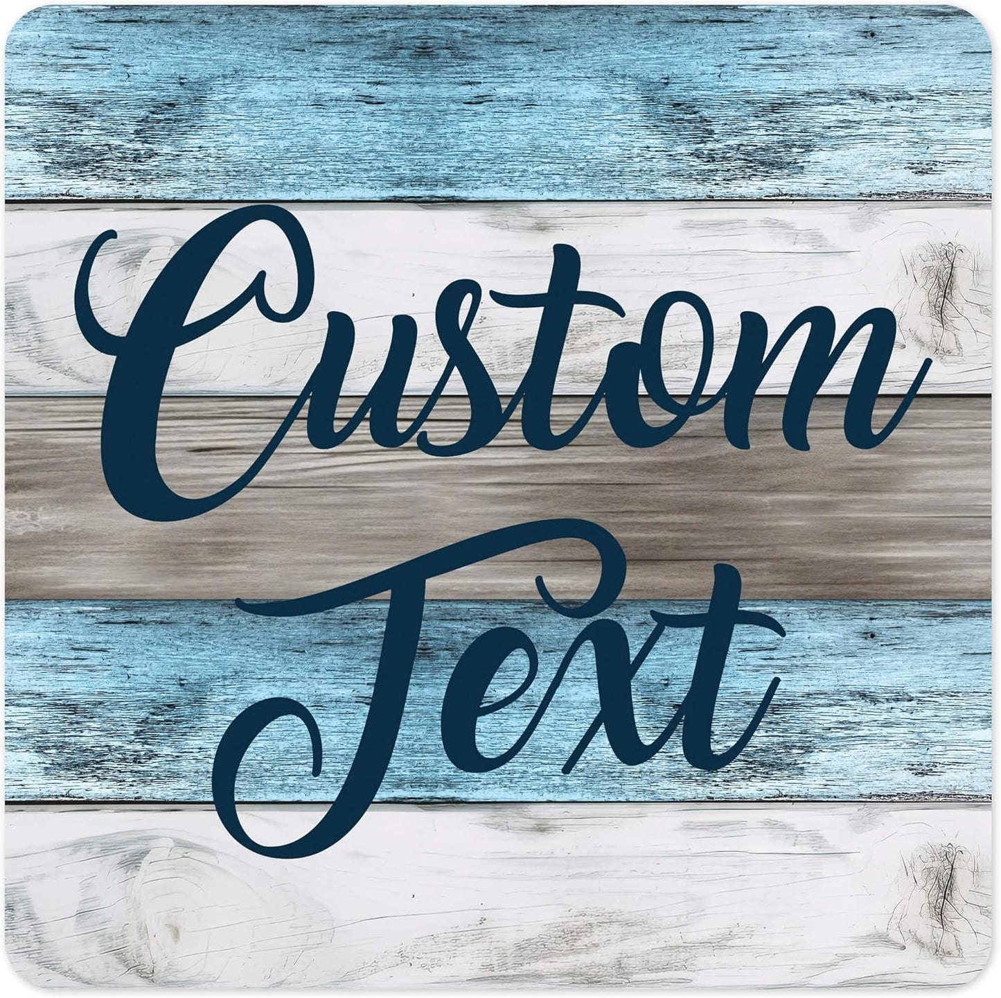 Custom Street Sign with 11 Font Colors and 22 Sizes Available