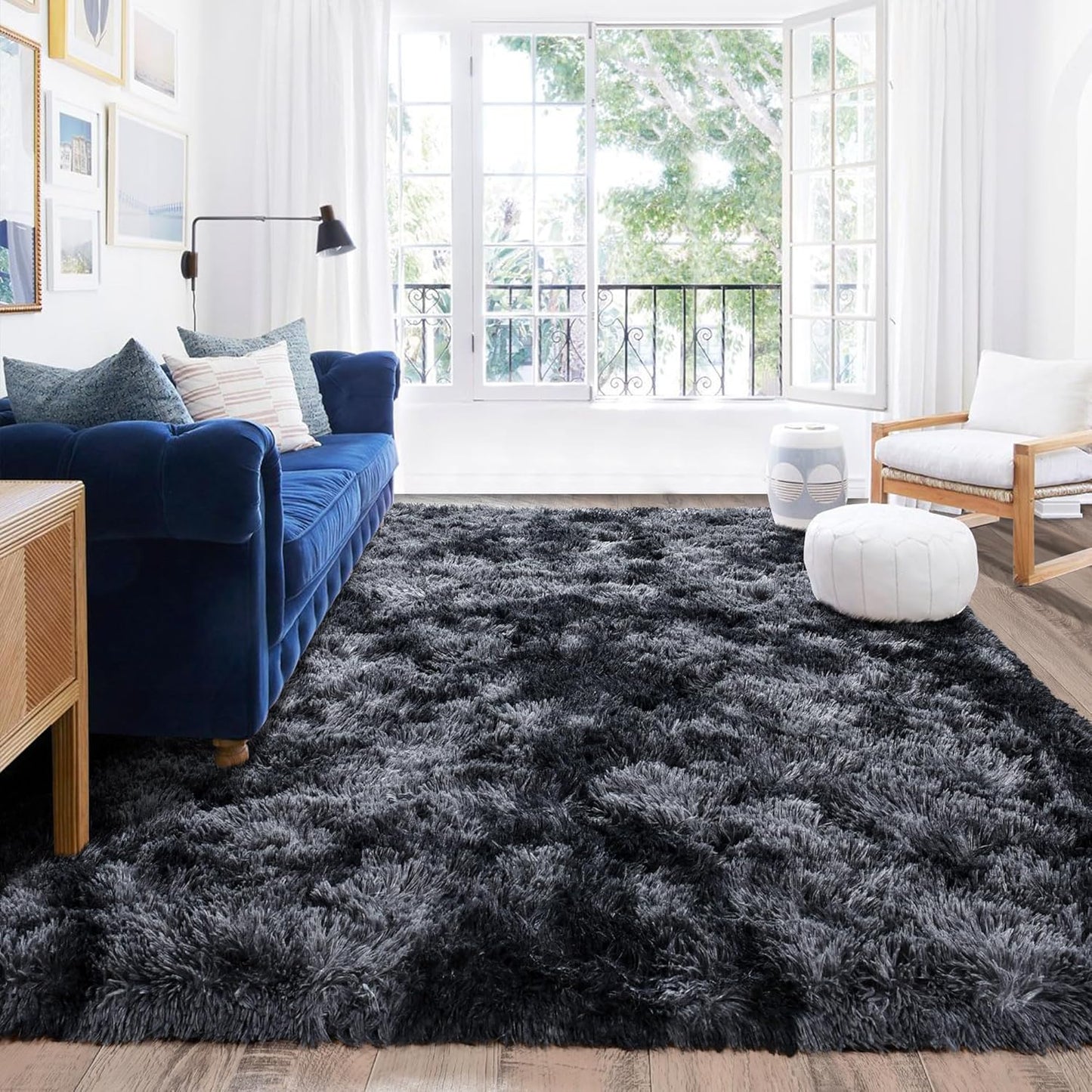 Ultra Soft 8x10 Area Rugs for Living Room and Bedroom Decor