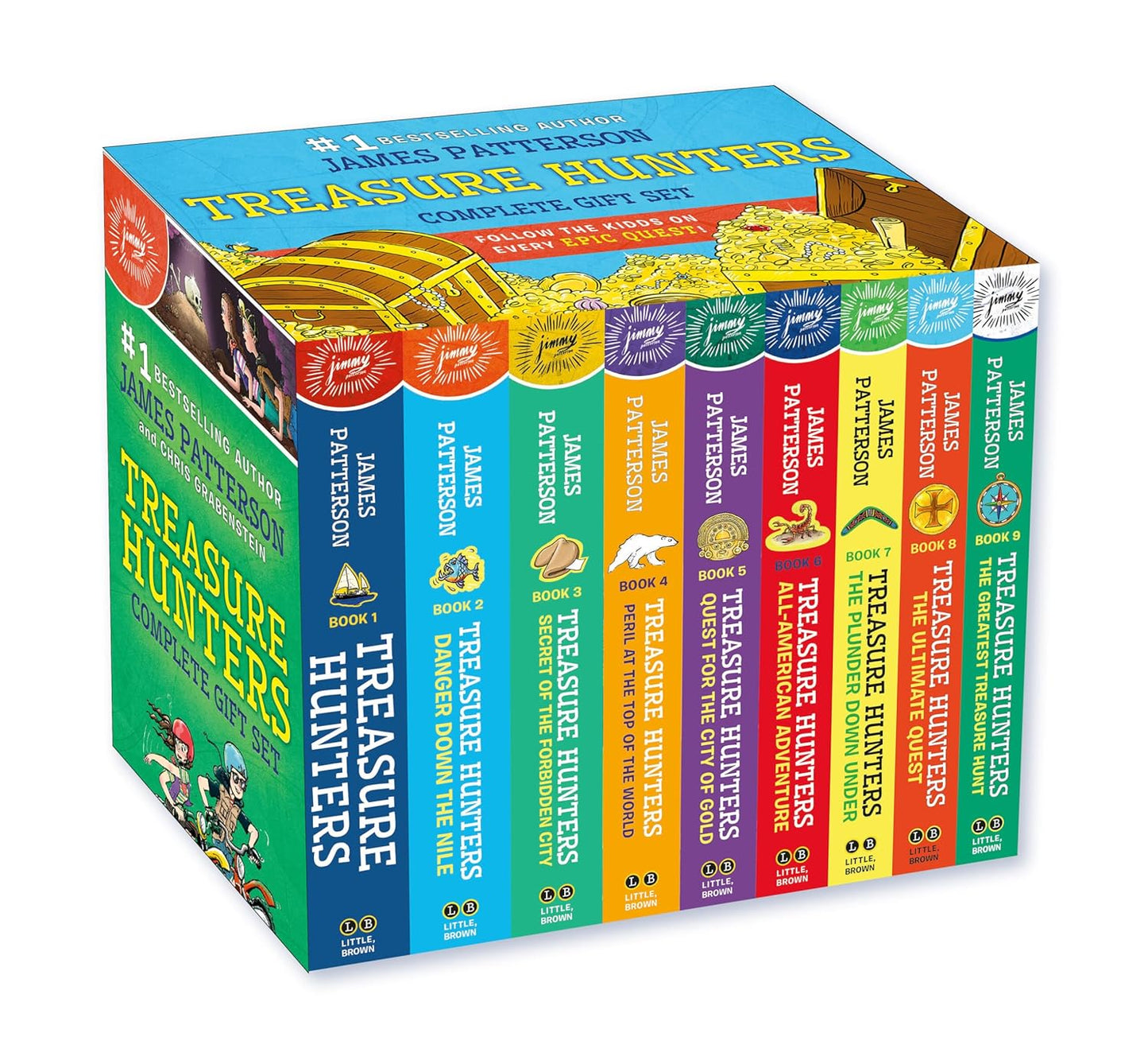 Treasure Hunters Complete Paperback Gift Set for Young Readers