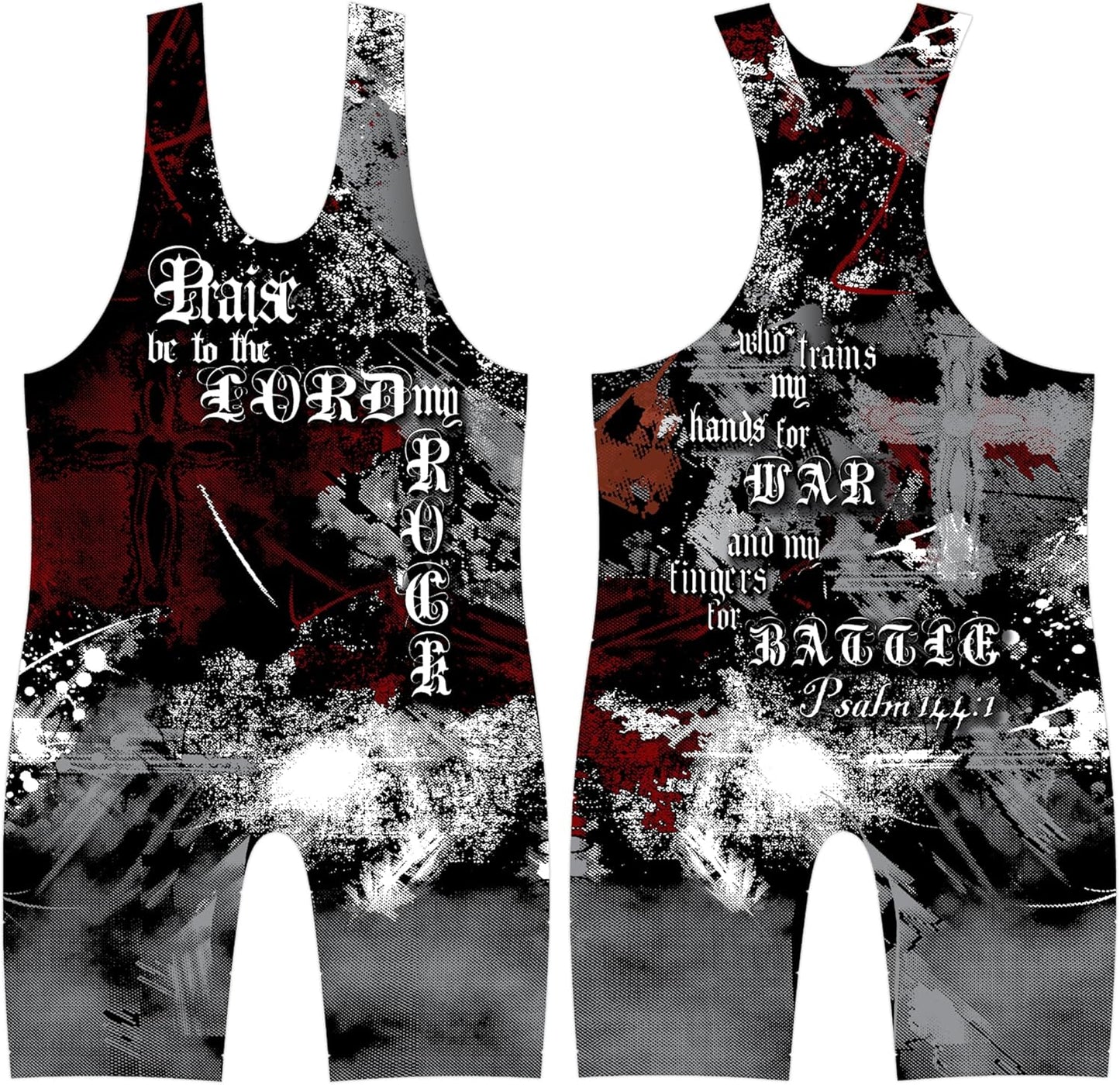 Sublimated Wrestling Singlet for Unmatched Performance and Comfort