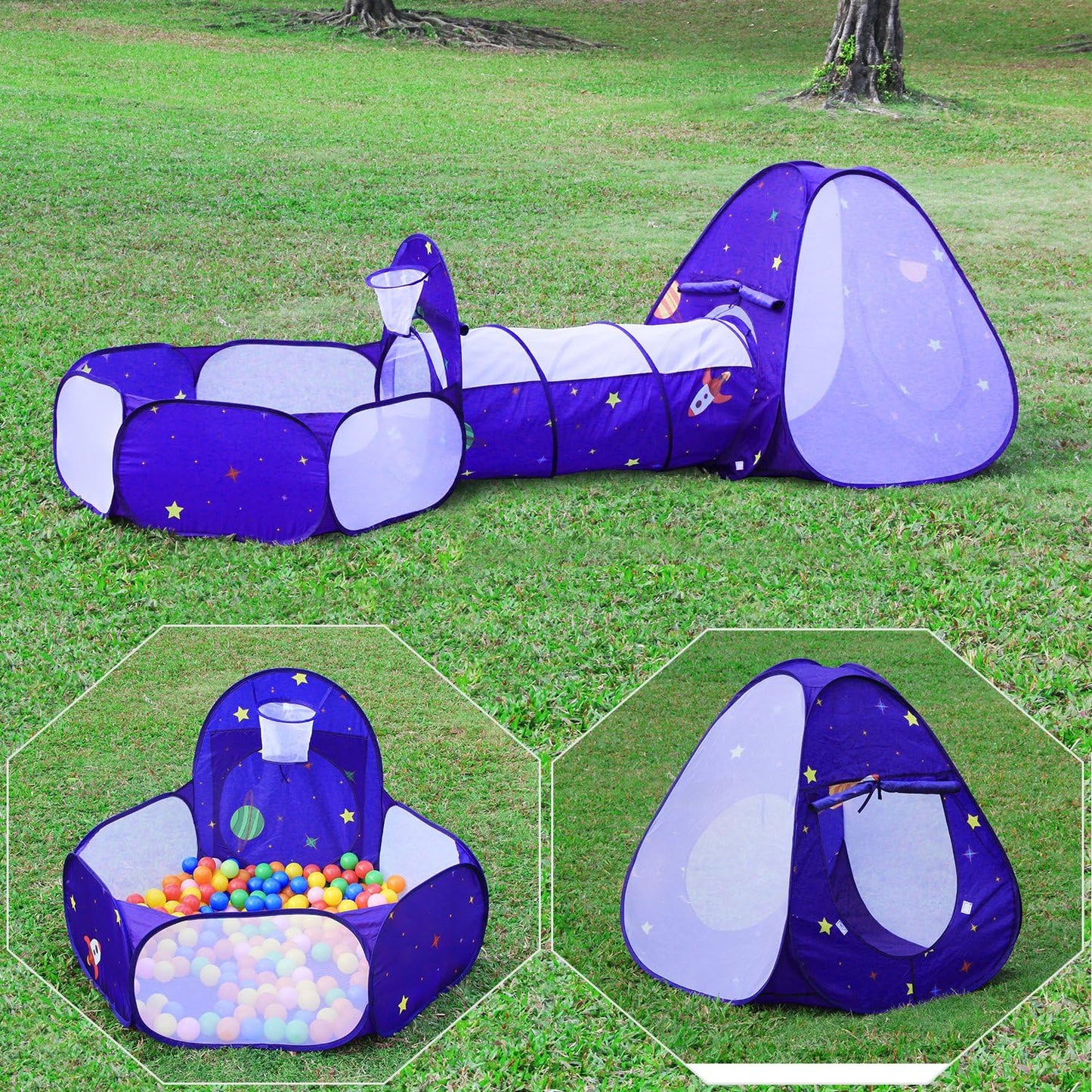 Ultimate Kids Play Tent Set - Indoor & Outdoor Fun!