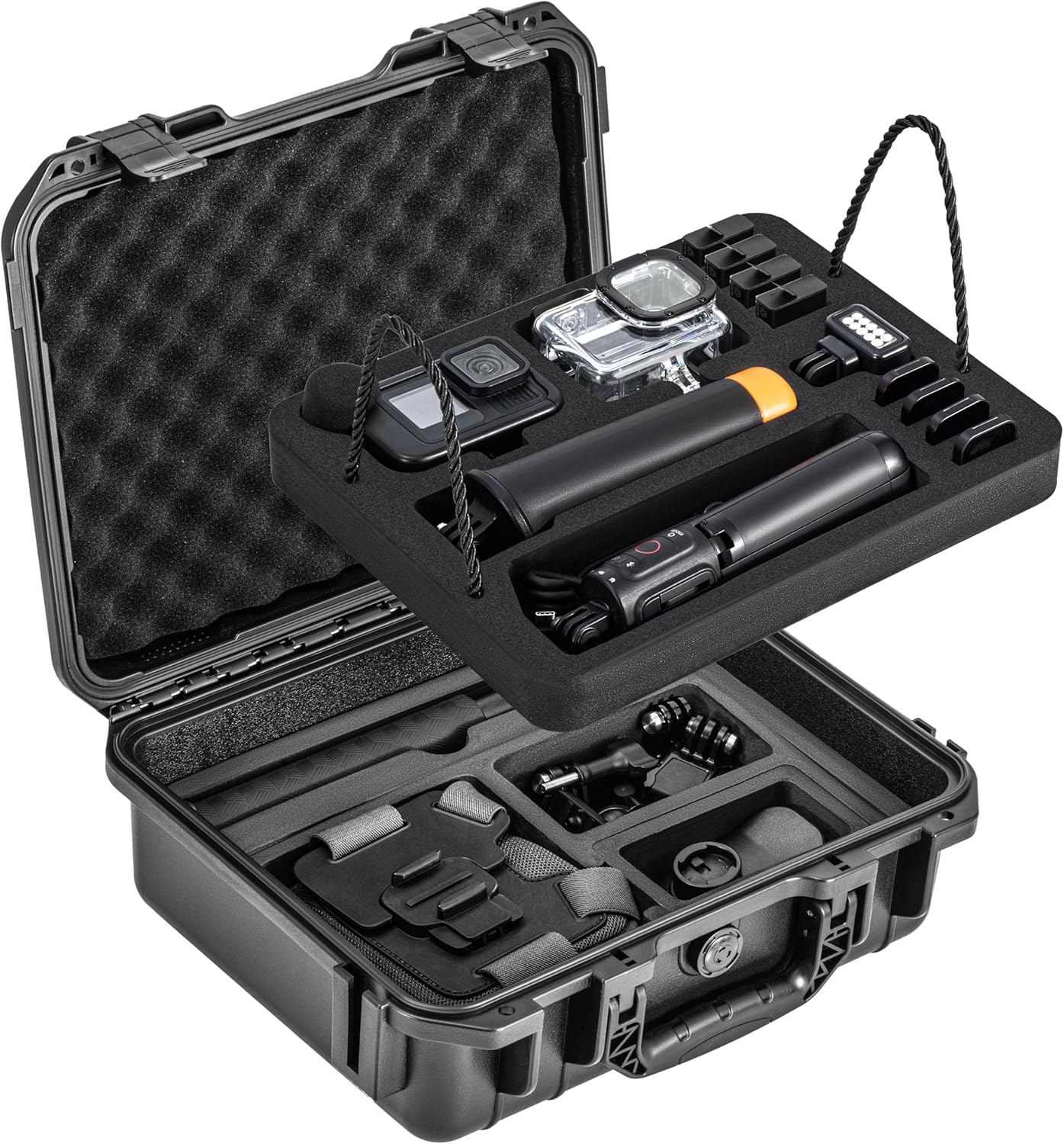 Waterproof Hard Case for GoPro Hero 13 and Accessories Storage