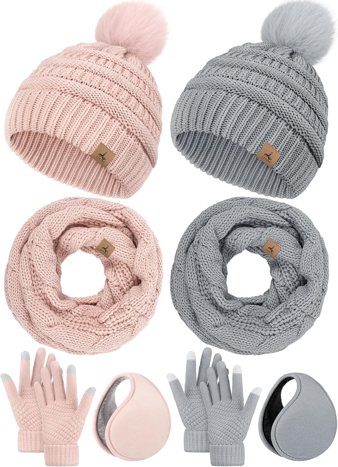 LOROME Winter Set: Warmth & Style for Women