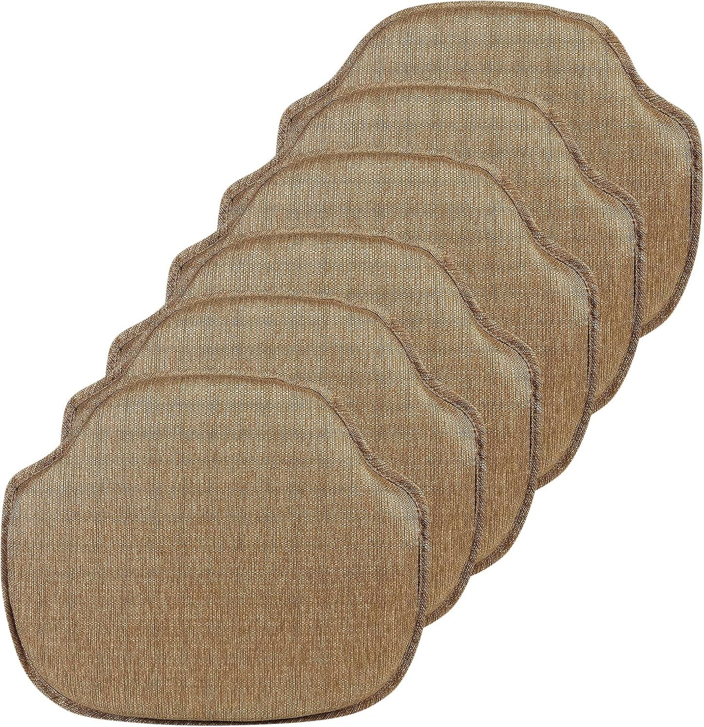 Klear Vu Gripper Omega Non-Slip Chair Cushions for Comfort