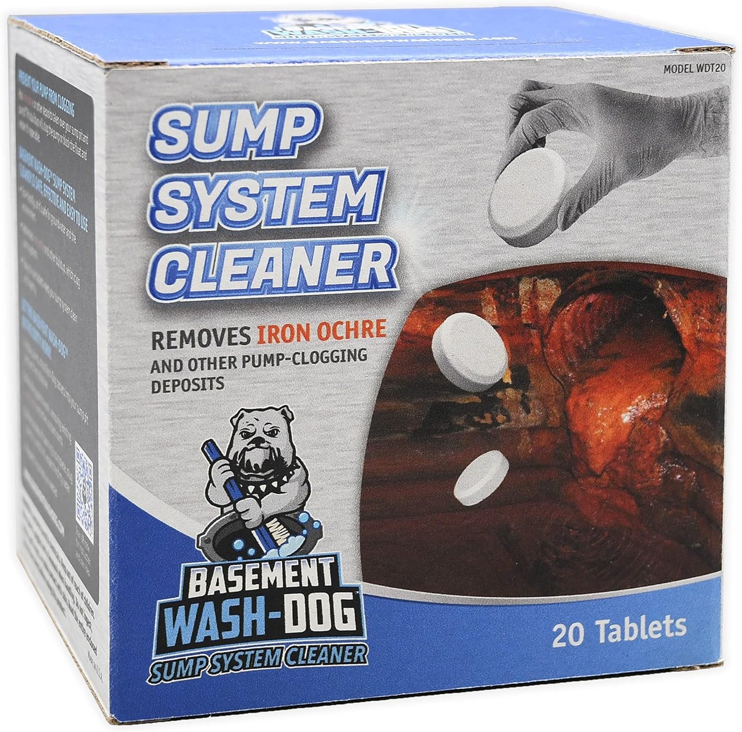 The Basement Wash-Dog Sump System Cleaner for Healthy Pumps