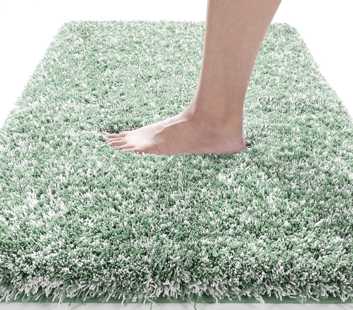 Yimobra Luxury Bathroom Rugs - Fluffy Non Slip Bath Mats