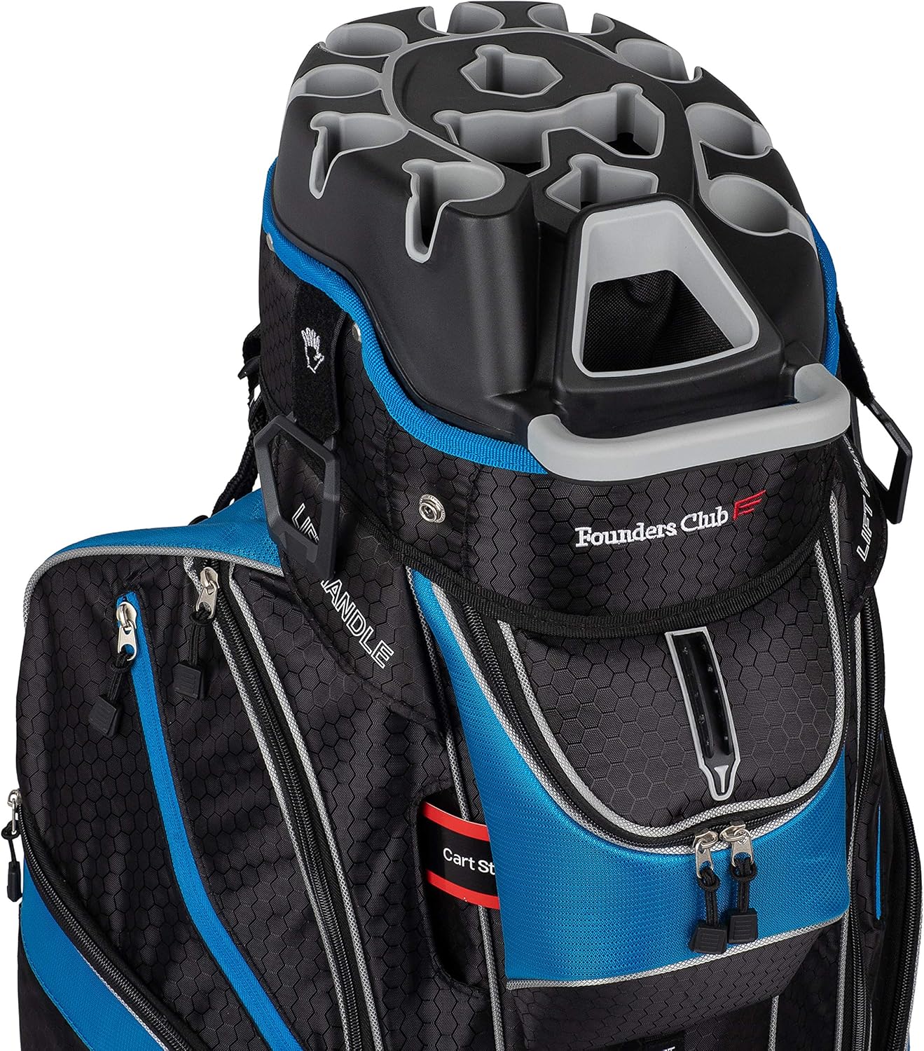 Founders Club Premium Cart Bag with 14 Way Organizer Top Review