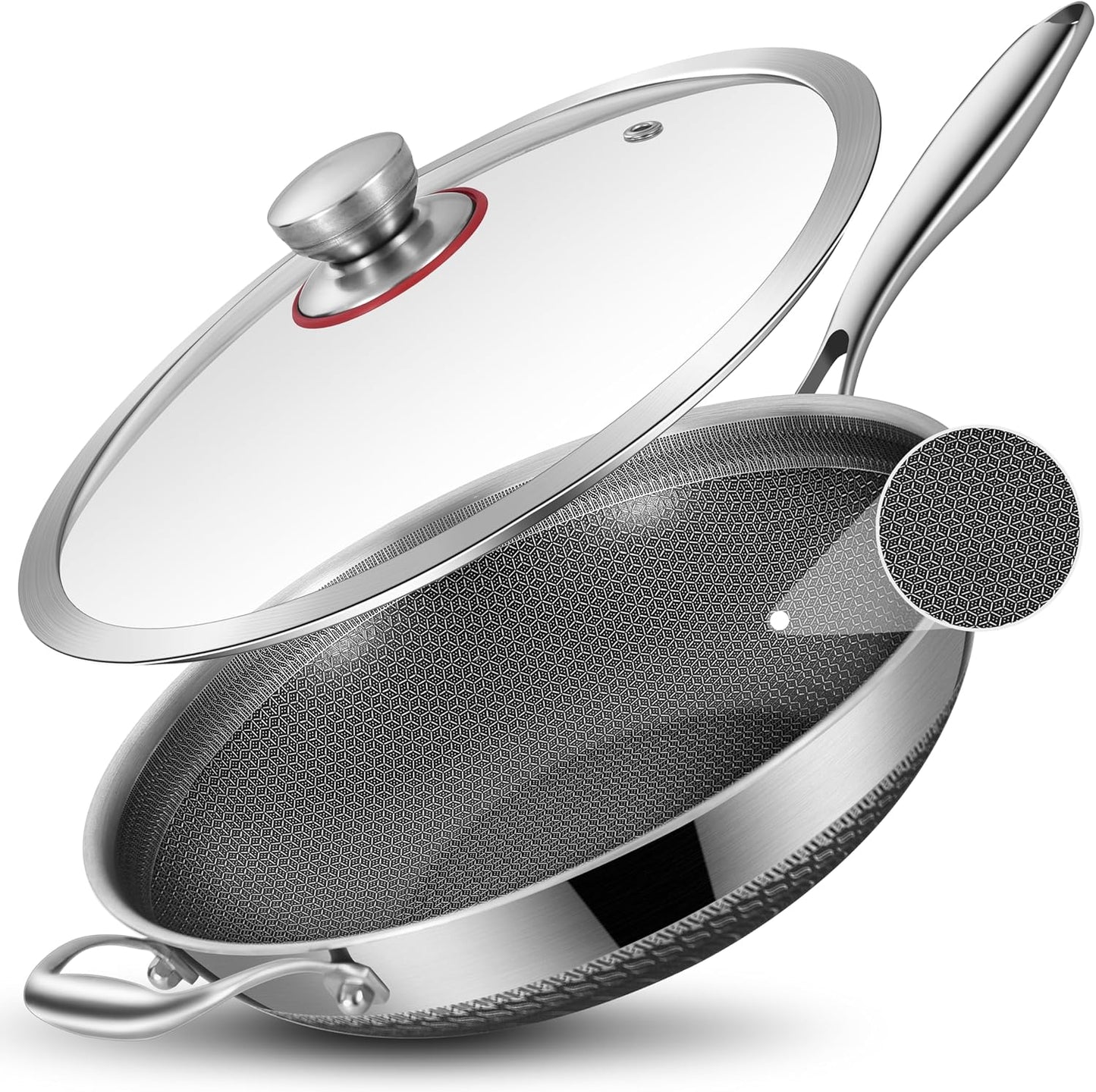 Nonstick Wok & Stir-fry Pan for Effortless Cooking Experience