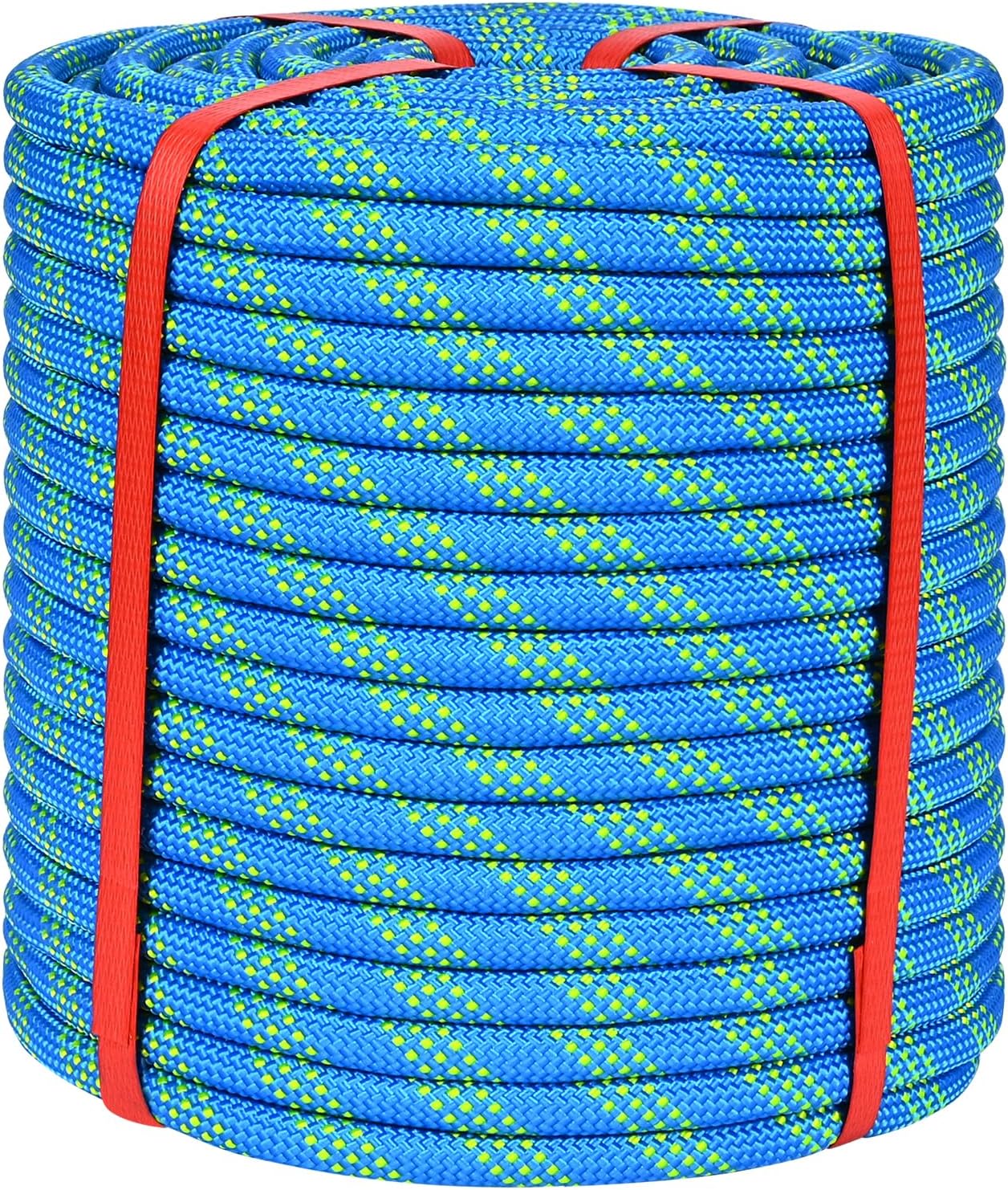 1/2 Inch Climbing Rope 200 Ft Blue for Arborist and Rappelling