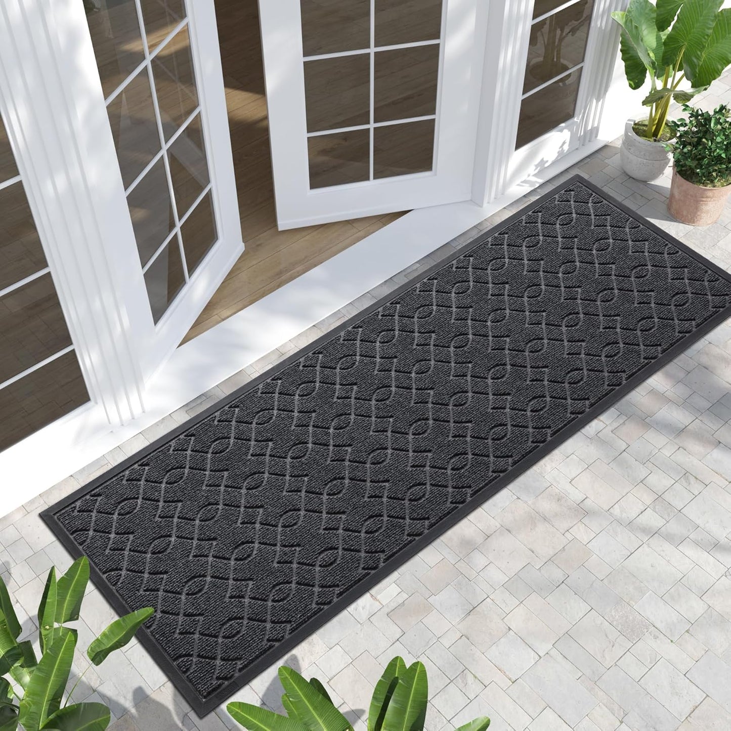 Yimobra Outdoor Runner Rug 72x24, Heavy Duty Non-Slip Mat