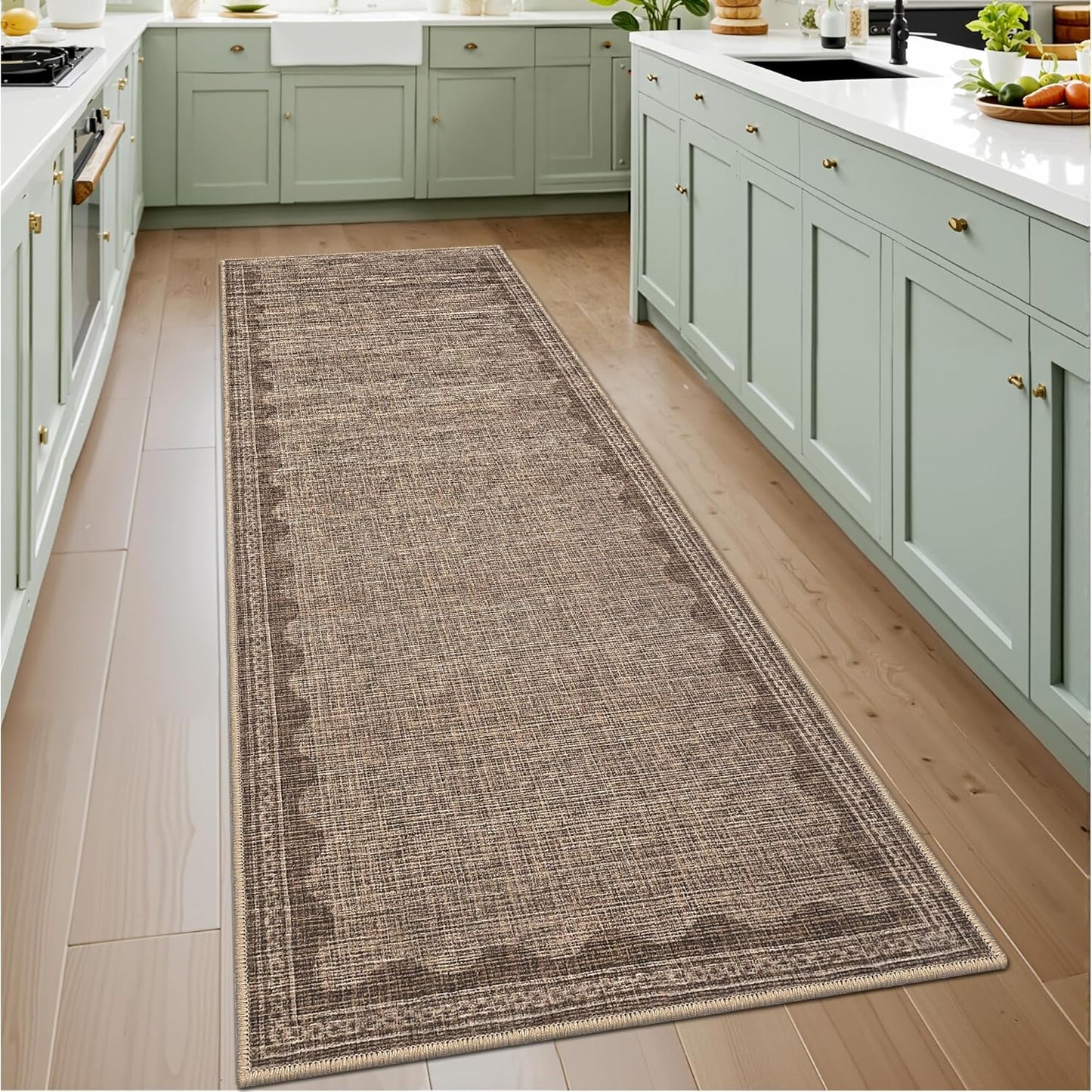 GarveeHome 2.5x8 Runner Rug for Hallway - Soft Non-Slip Design