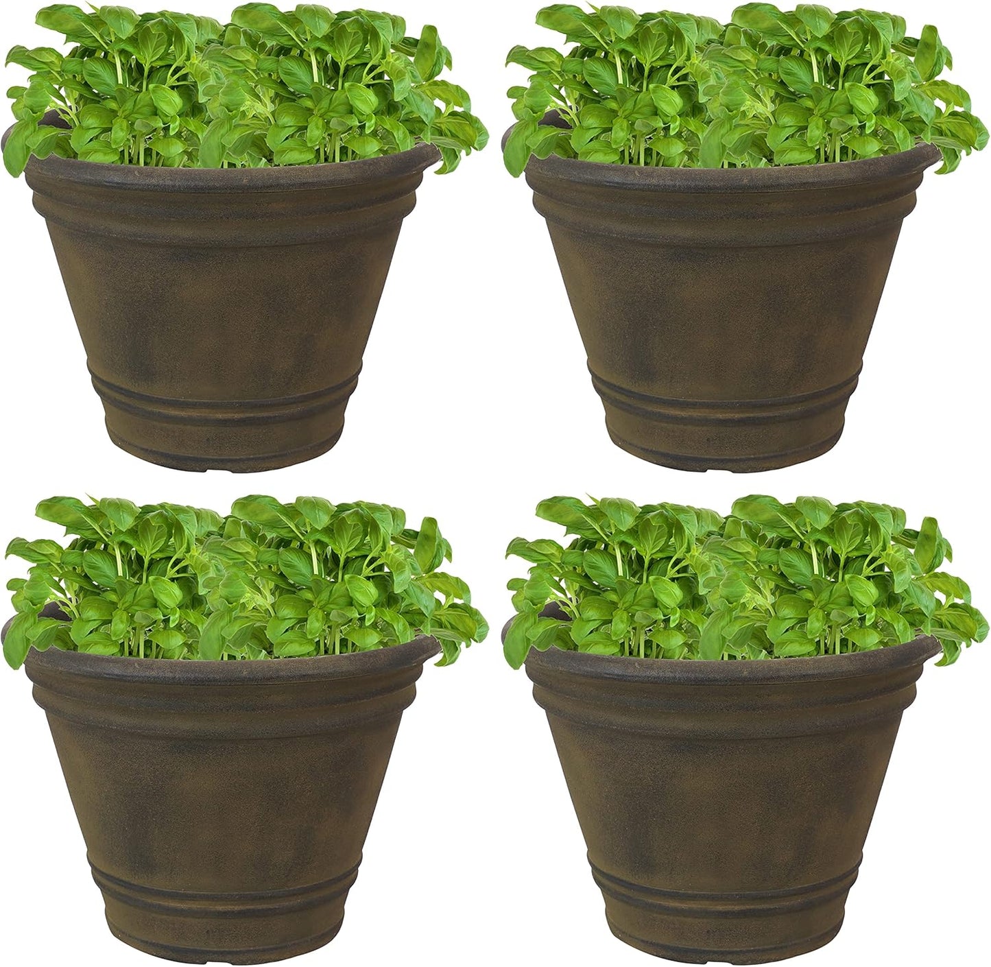 Sunnydaze 20-Inch Franklin Large Plant Pot for Outdoor Use