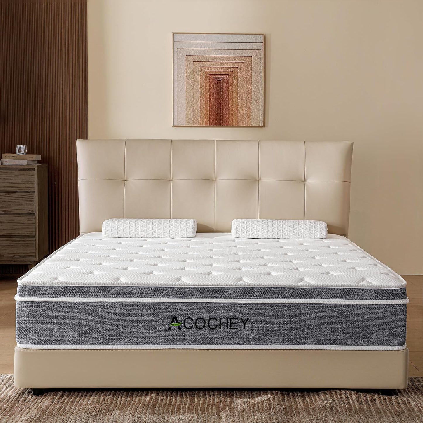 Full Mattress in a Box with Gel Memory Foam for Comfort