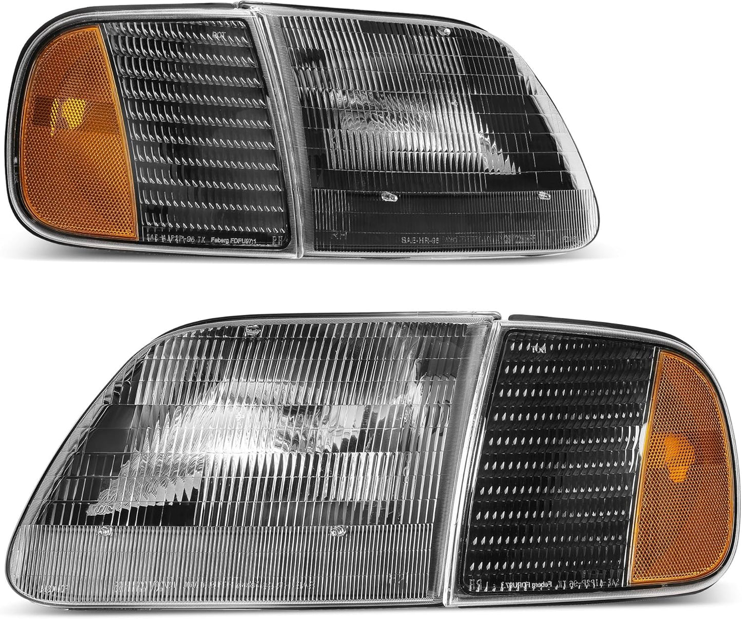 LEDKINGDOMUS Headlight Assembly for Ford F-150 & Expedition