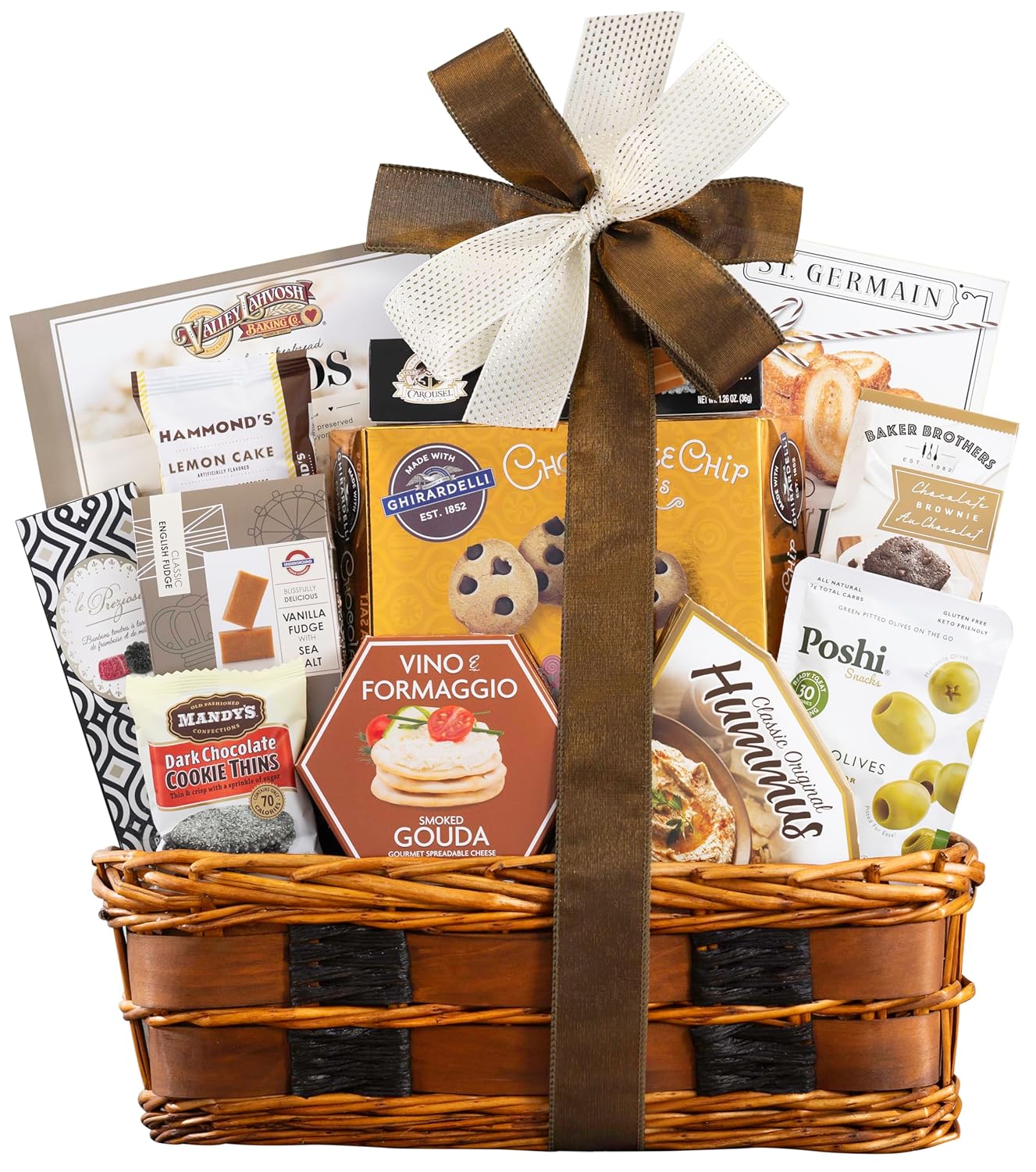 Bon Appetit Gourmet Gift Basket for Families and Students
