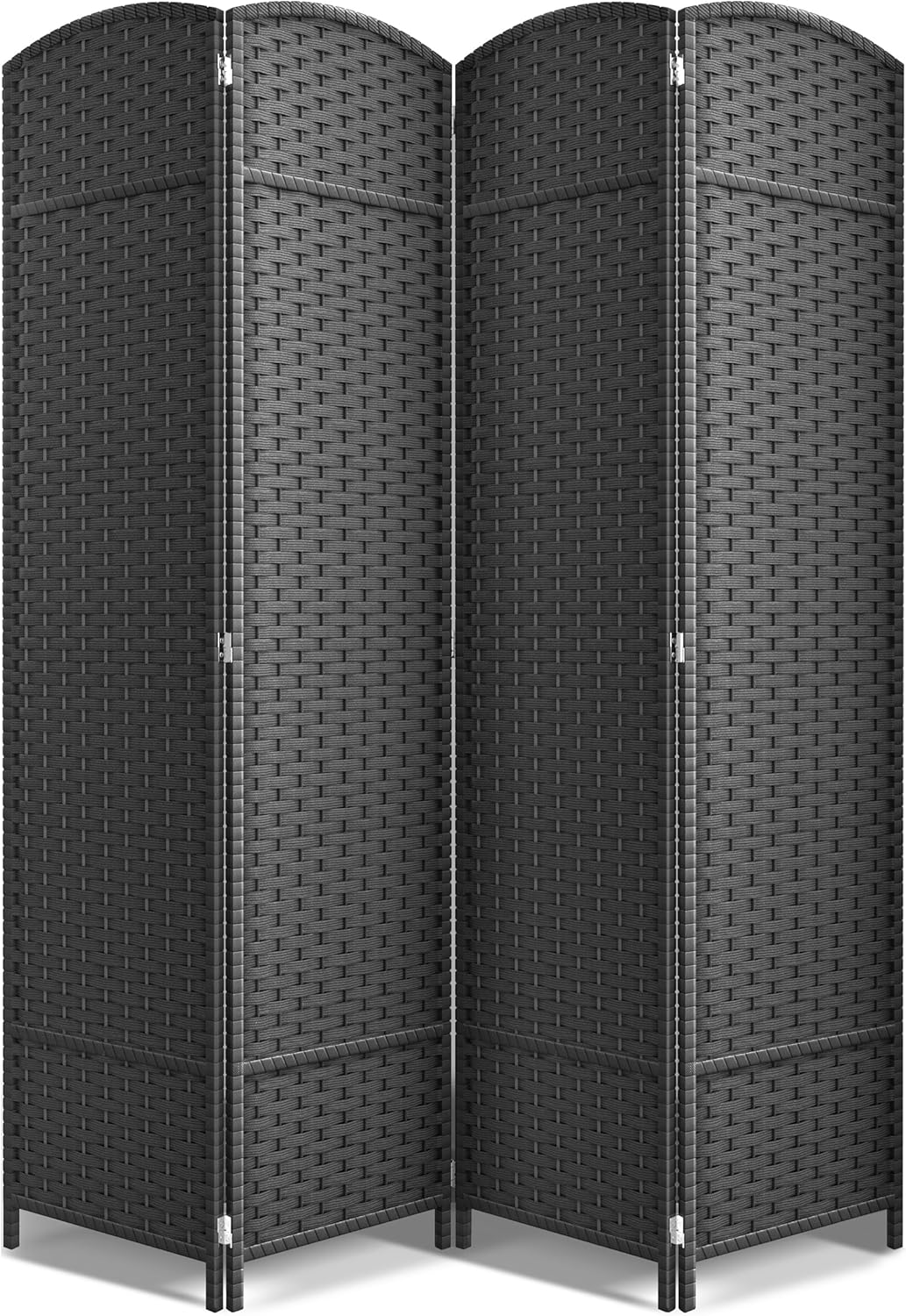 Sorbus 4 Panel Room Divider - Stylish Privacy Screen Solution
