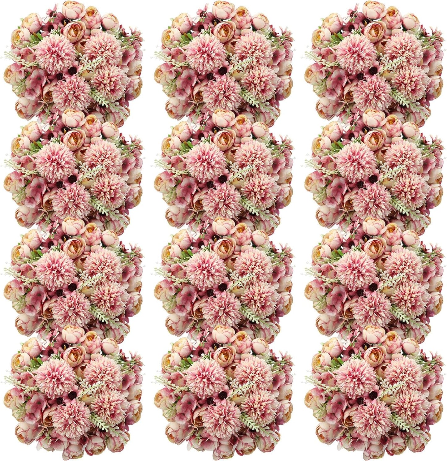 Stunning 12 Bundles Peonies Artificial Flowers for Decor