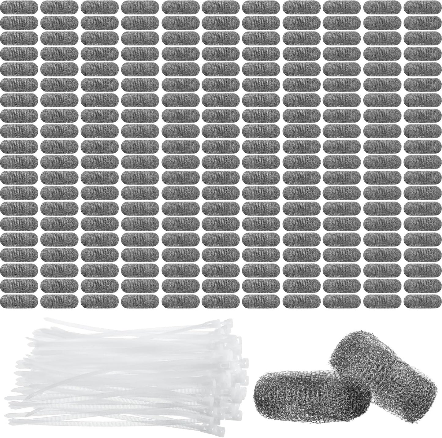 Yaocom Stainless Steel Lint Traps - 200 Pack
