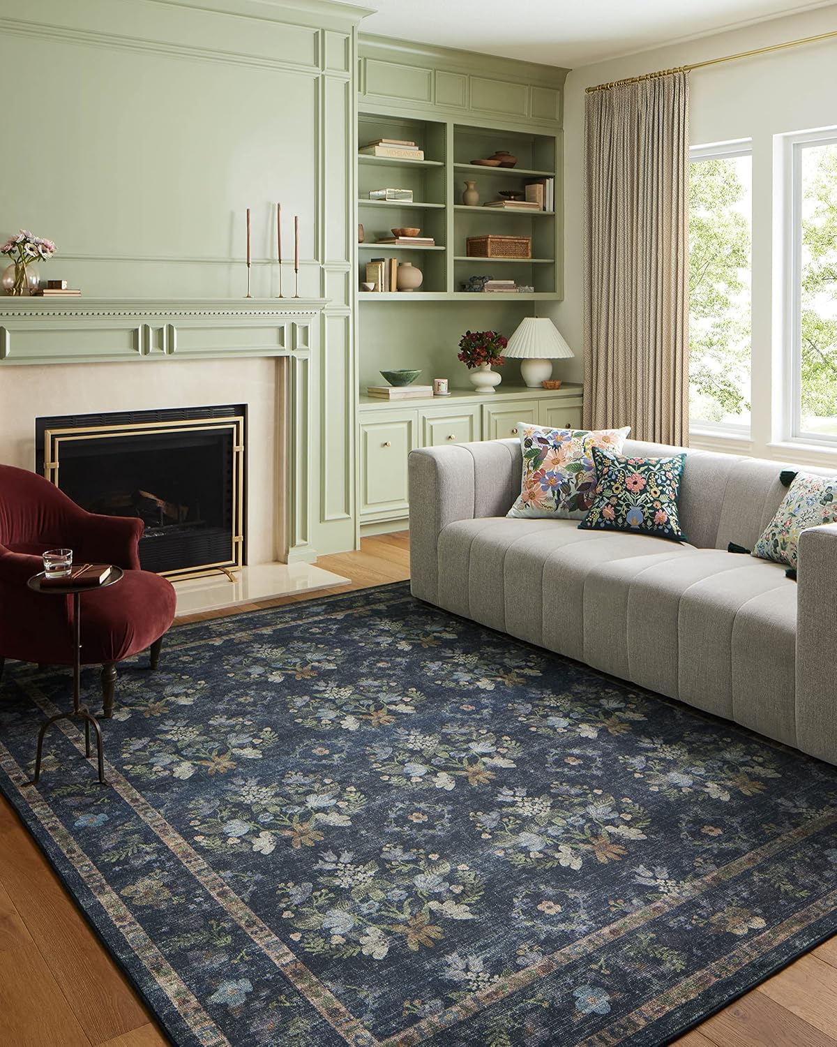 Loloi Rifle Paper Co. Courtyard Collection Accent Rug Review