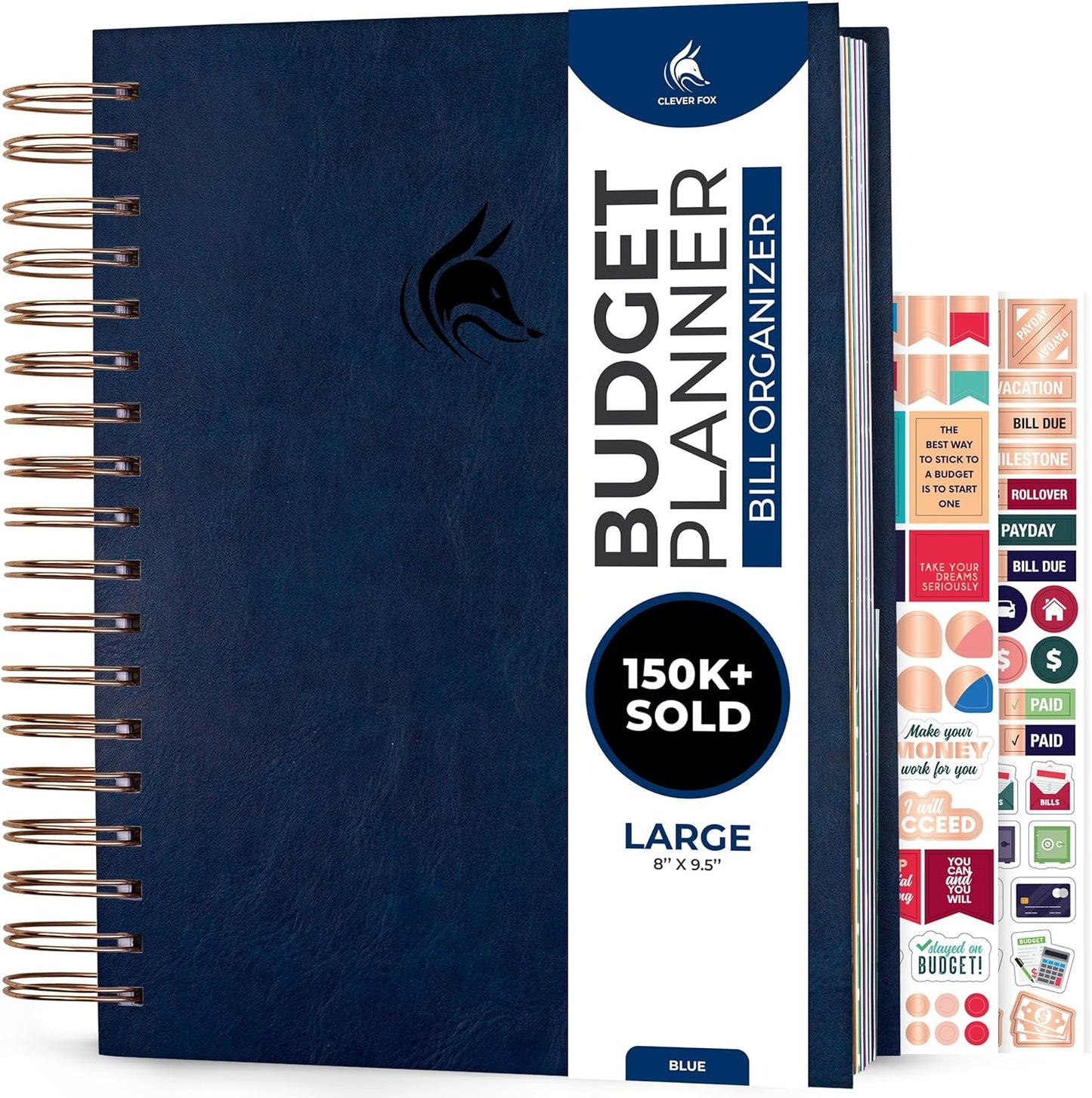 Clever Fox Budget Planner & Monthly Bill Organizer for Finances