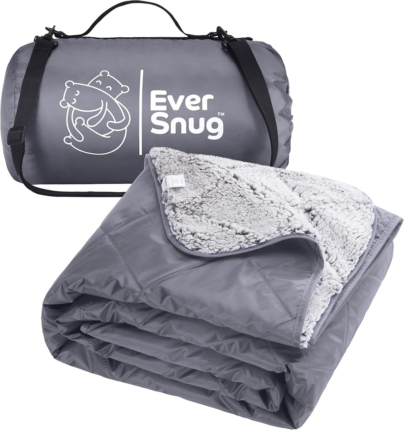 EverSnug Extra Thick Sherpa Fleece Blanket for Outdoor Comfort