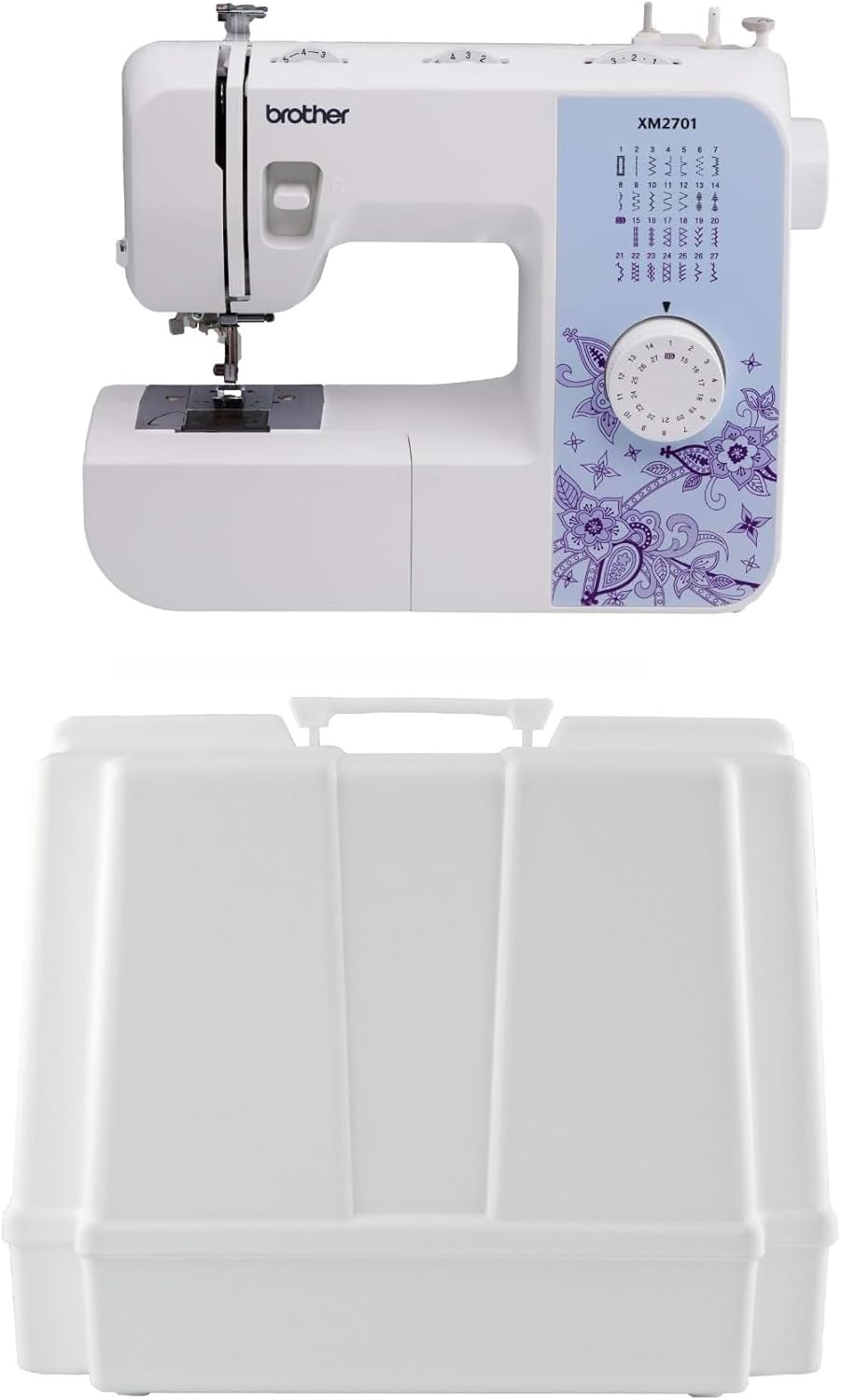 Portable Brother Sewing Machine with Handy Storage