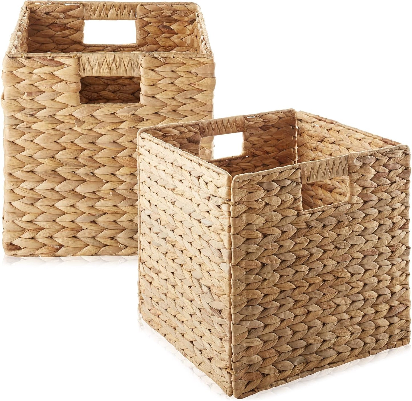 Stylish Water Hyacinth Storage Baskets for Home Organization