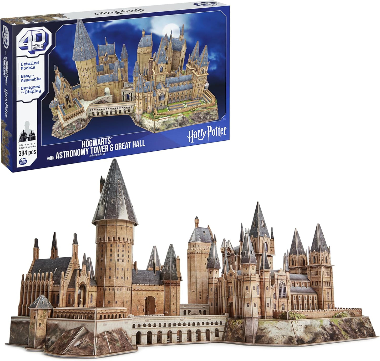 4D Build Harry Potter Deluxe Hogwarts Castle 3D Model Kit Review