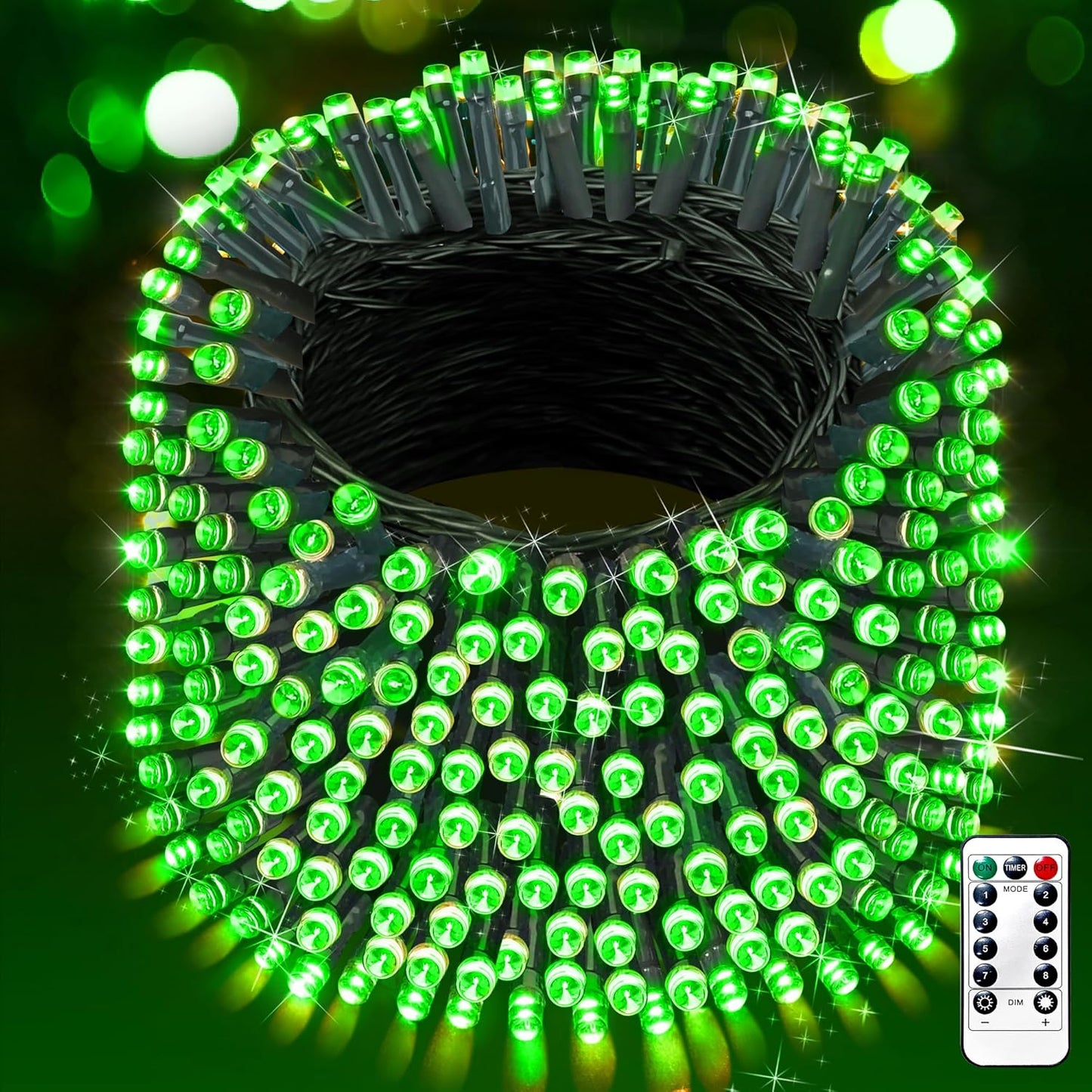 XURISEN 403FT Christmas Lights with 1000 LED Twinkle Decor