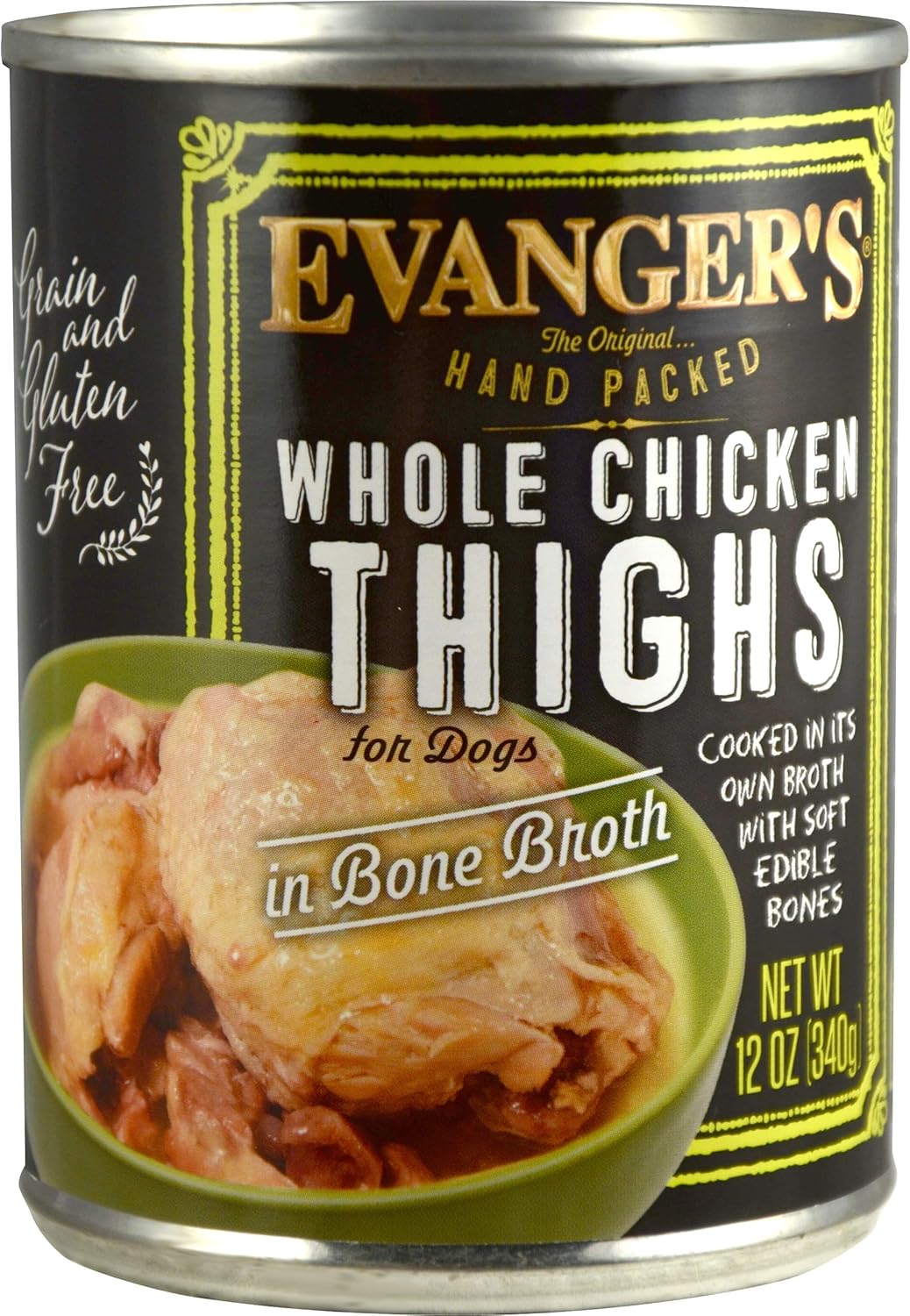 Evanger's Heritage Classics Whole Chicken Thighs Dog Food Review
