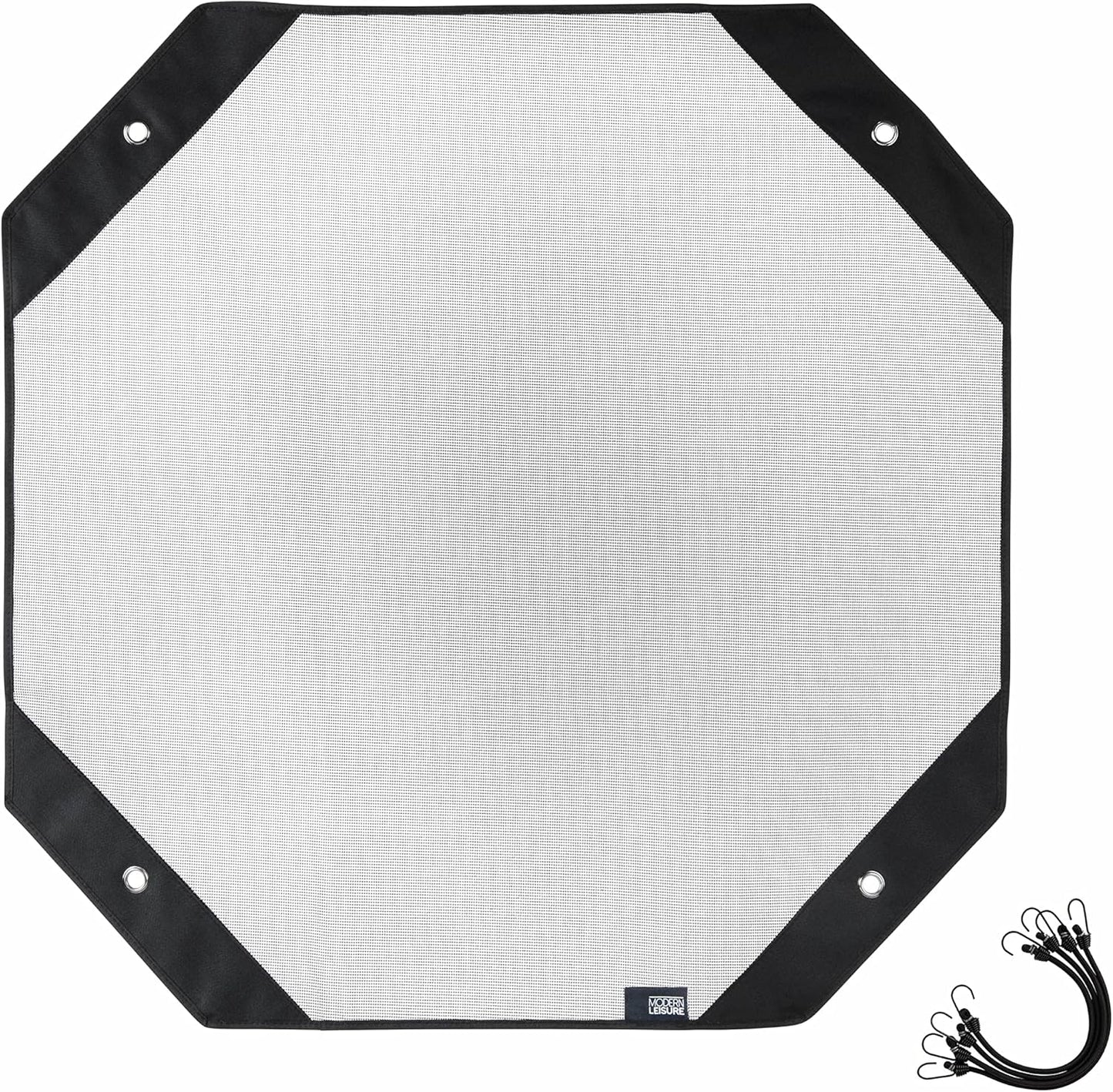 Heavy-Duty Mesh Topper AC Cover by Modern Leisure - 36 x 36 - Black