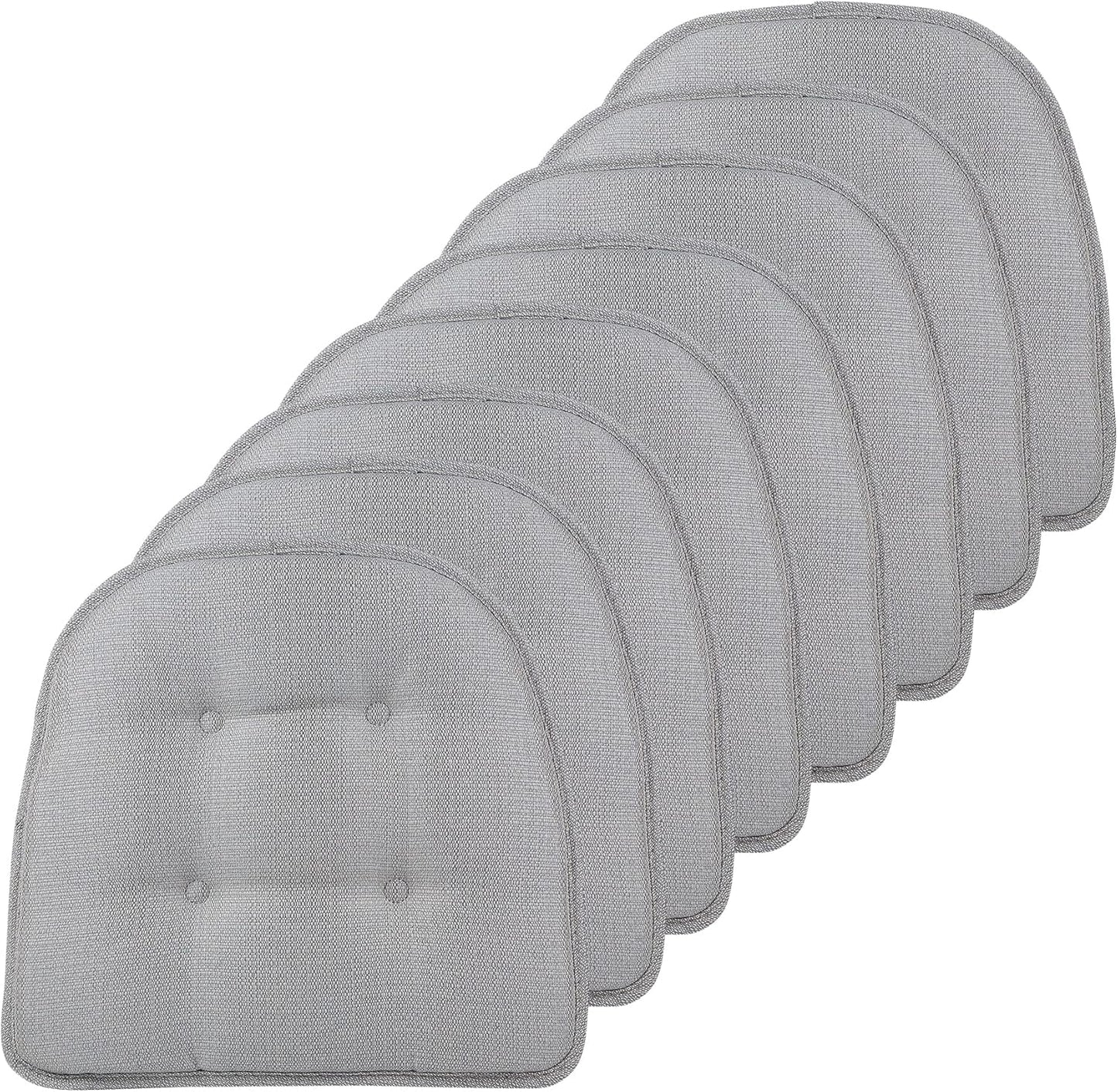 Klear Vu Omega Non-Slip Chair Cushions for Dining Room Use