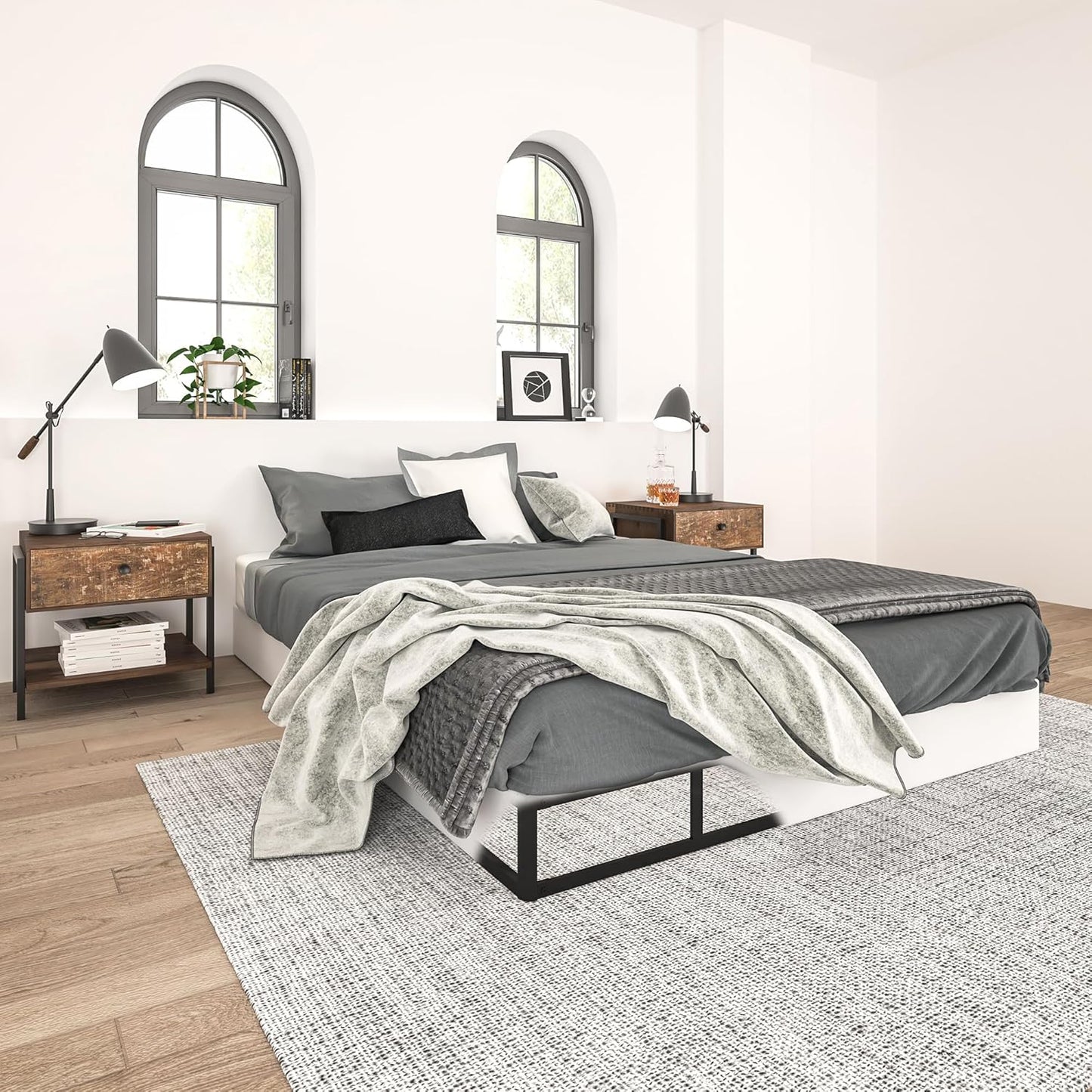 Durable 7 Inch High King Size Box Spring for Ultimate Support