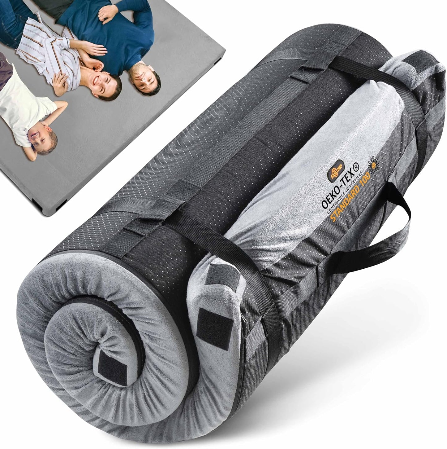 3 Inch GAIALOOP Thick Memory Foam Camping Mattress for Comfort