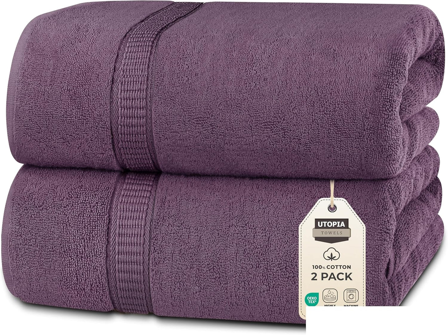 Luxurious Jumbo Bath Sheet Set - Soft, Absorbent, and Elegant