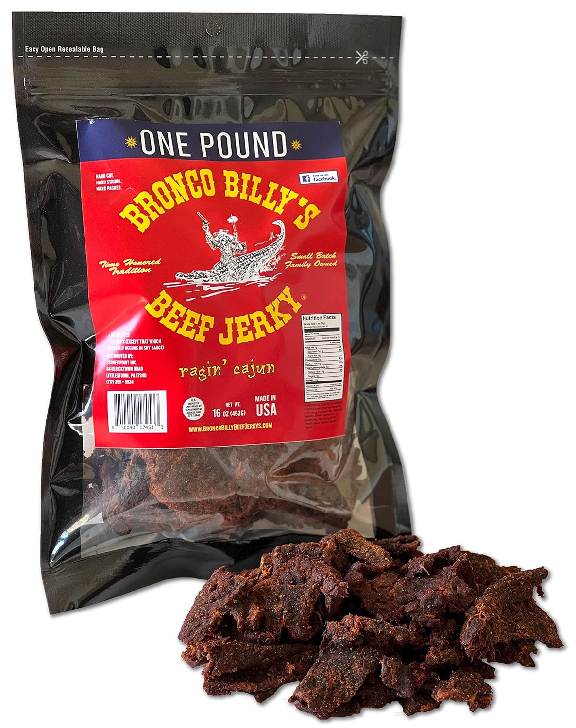 Ragin' Cajun Beef Jerky - Bold Louisiana Flavor in Every Bite