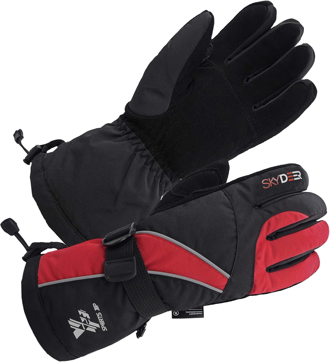 SKYDEER Waterproof Deerskin Ski Gloves