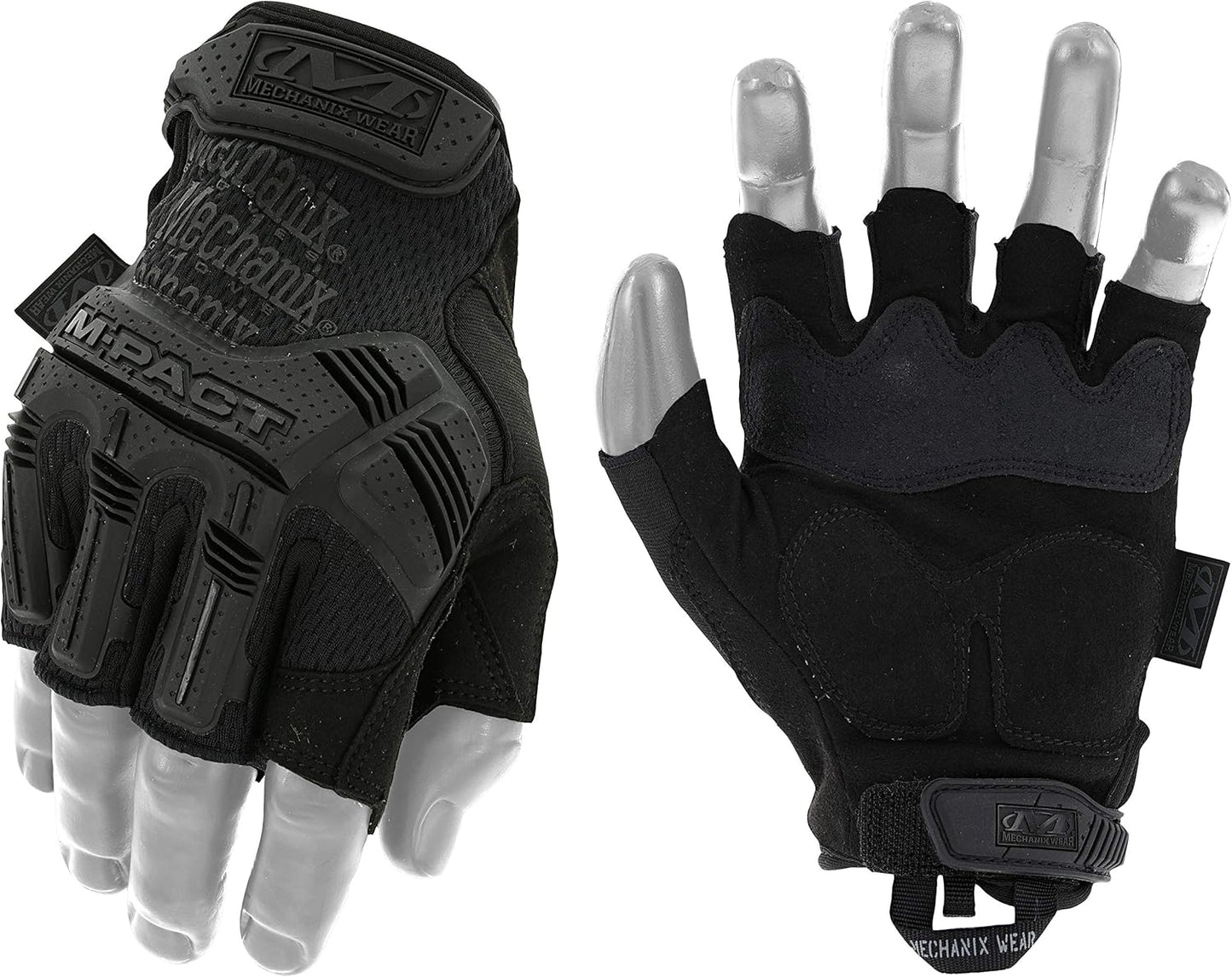 Mechanix Wear M-Pact Fingerless Tactical Gloves for Impact Protection