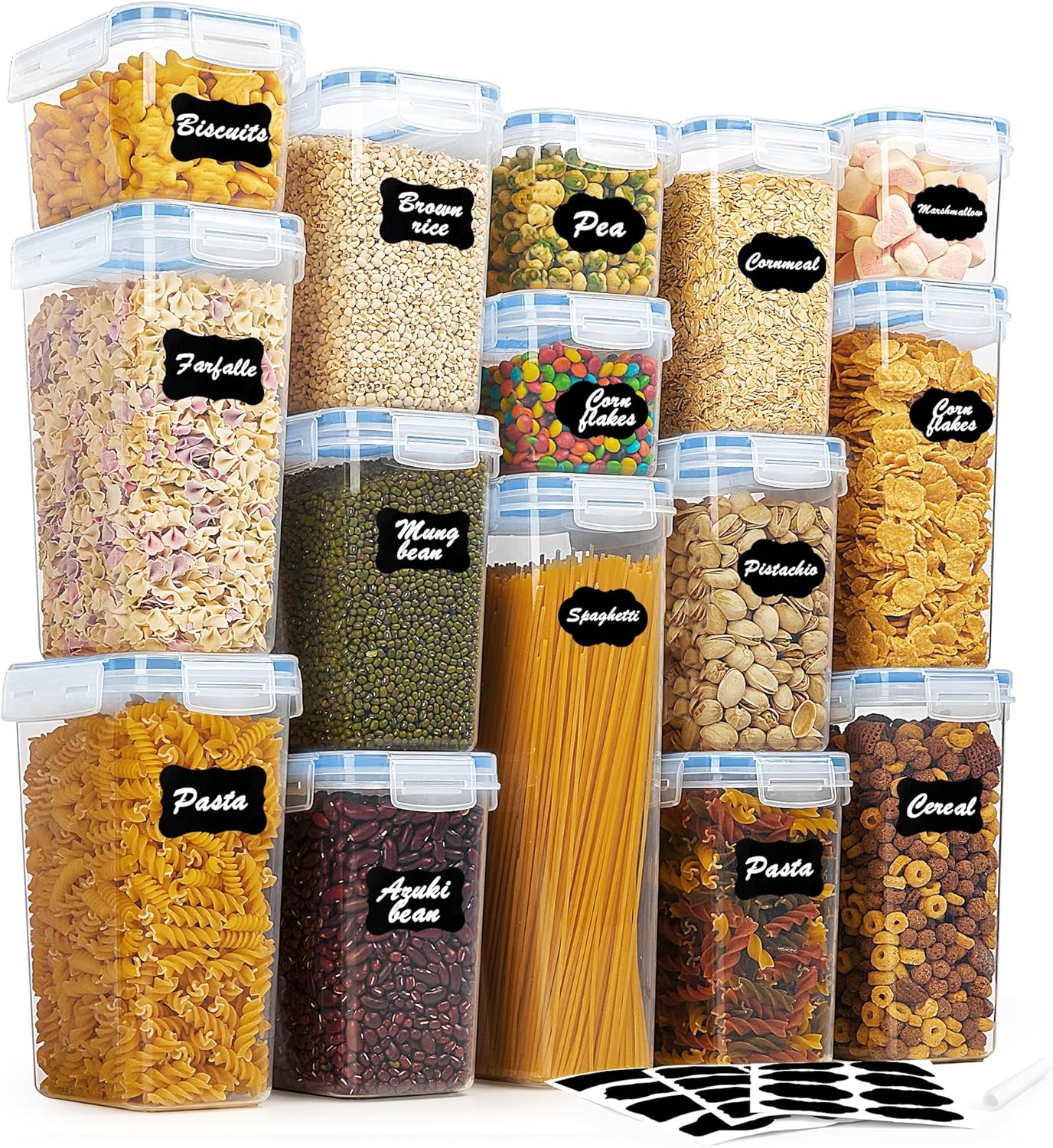 Vtopmart Airtight Food Storage Containers Set for Kitchen Use