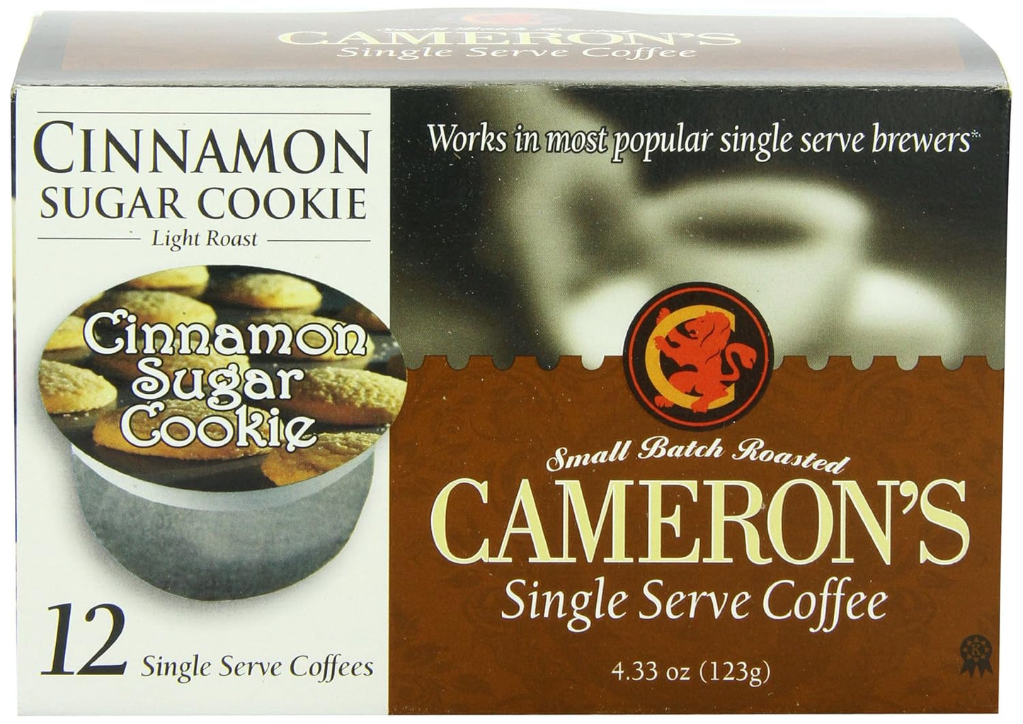 Cameron's Cinnamon Sugar Cookie Pods 12ct x6: Indulge!