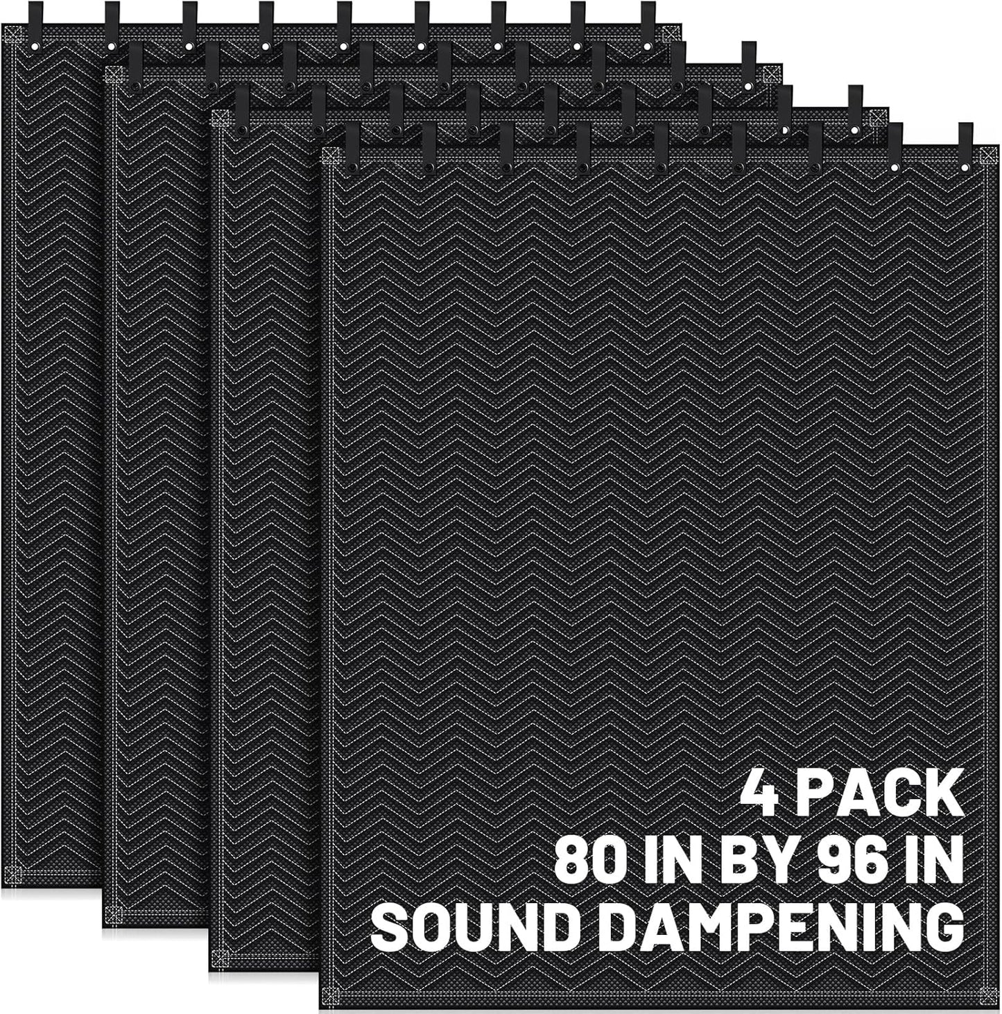 Tudomro Soundproof Blanket 80 x 96 Inches for Noise Reduction