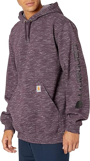 Loose Fit Midweight Logo Sleeve Graphic Sweatshirt for Comfort